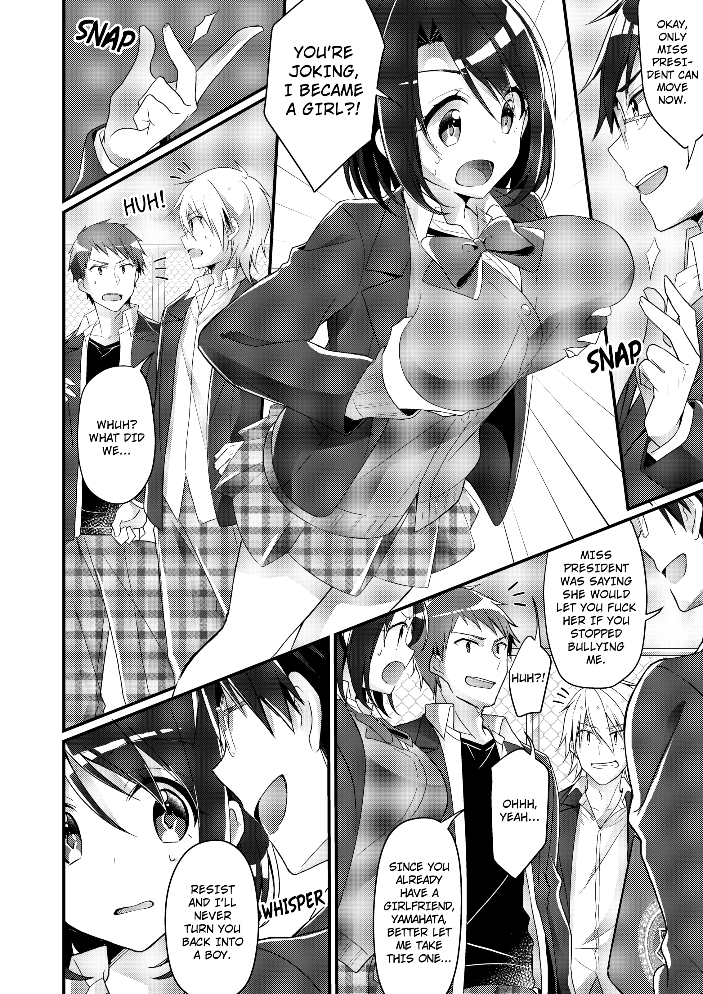 Disciplining the Ill-Mannered Class President into a Masochistic Slut porn comic picture 7
