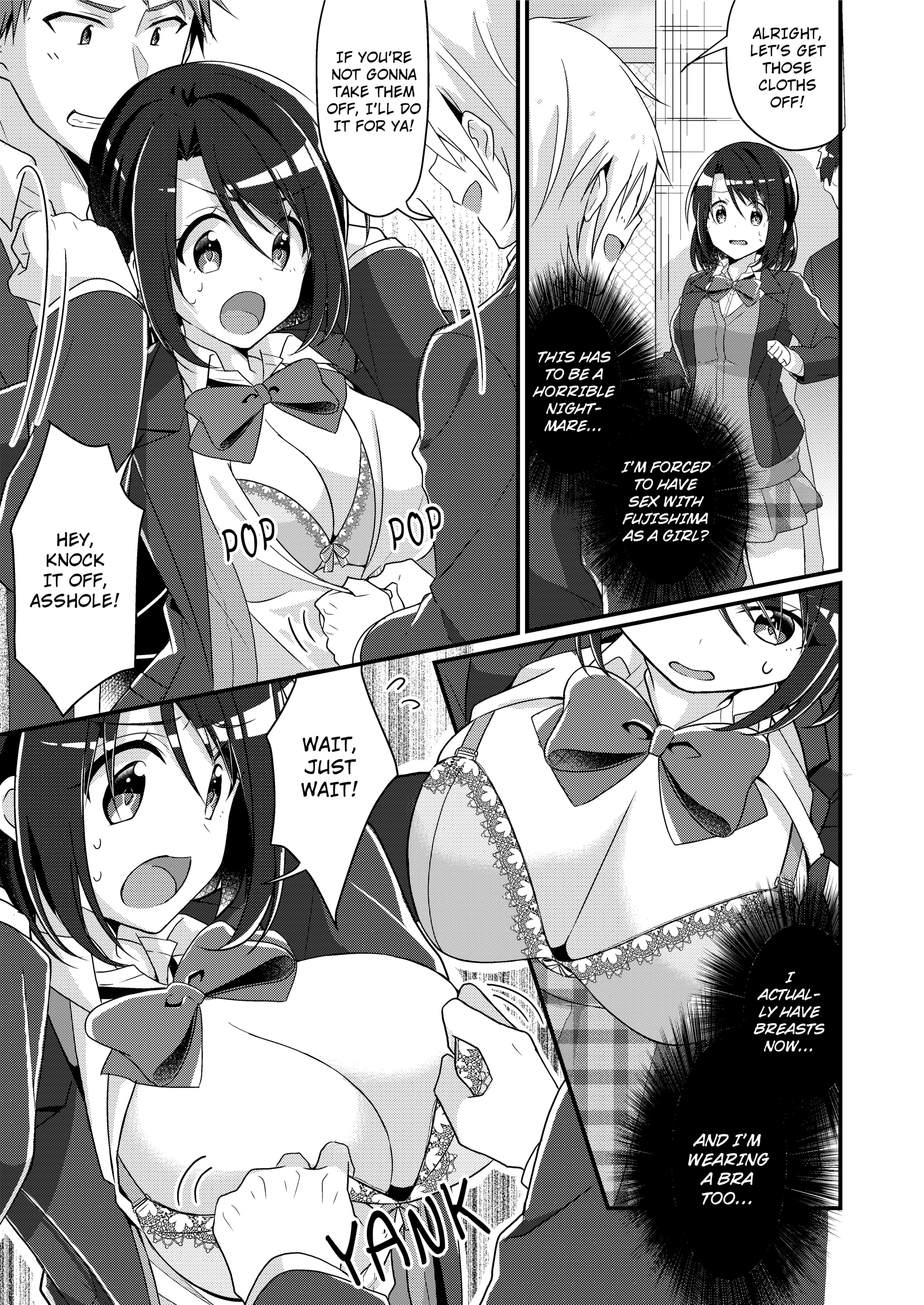 Disciplining the Ill-Mannered Class President into a Masochistic Slut porn comic picture 8