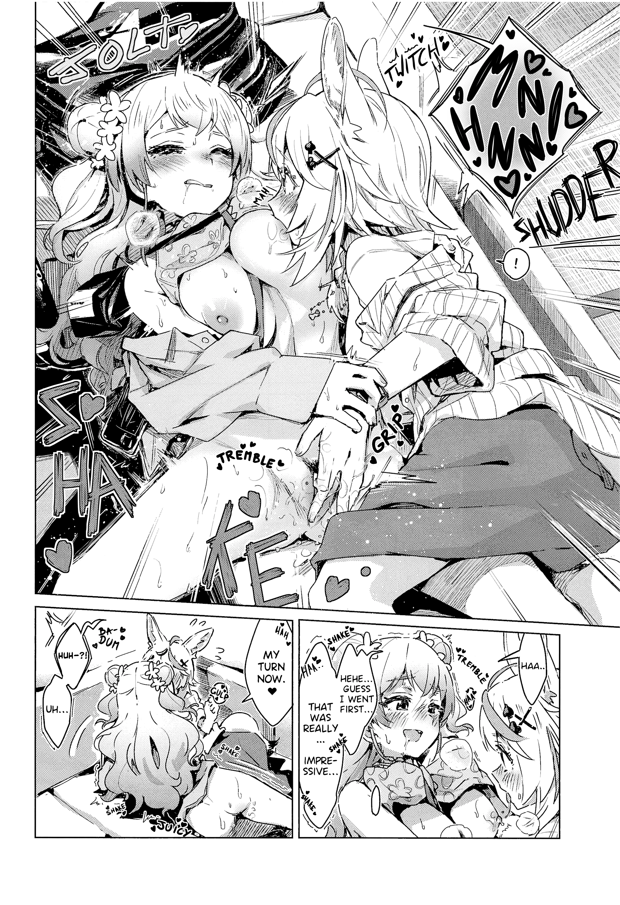 Do Fennecs Dream of Unreal Encounters porn comic picture 17