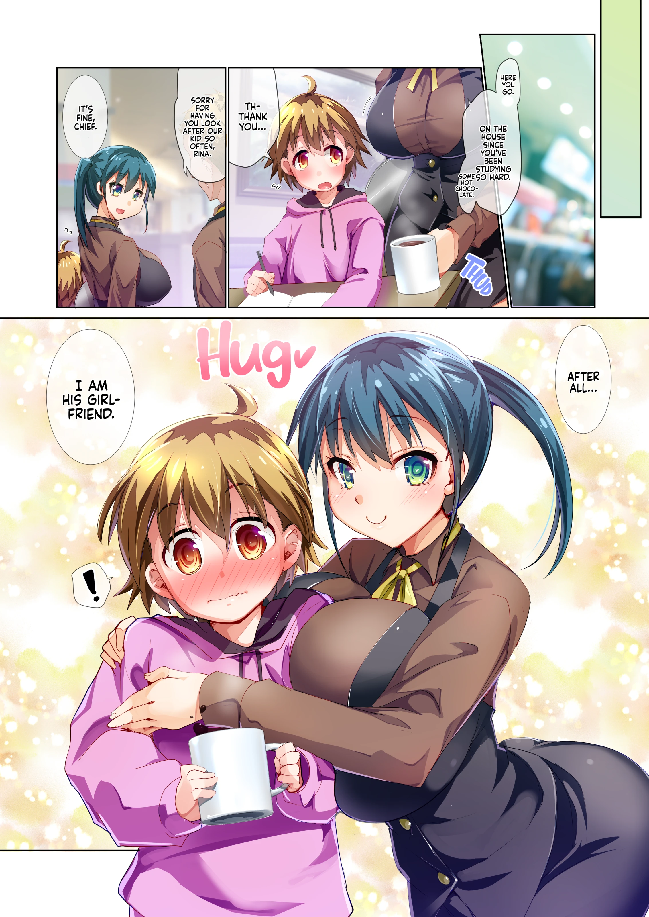 Do You Like Big Sis' Big Tits VIER porn comic picture 13