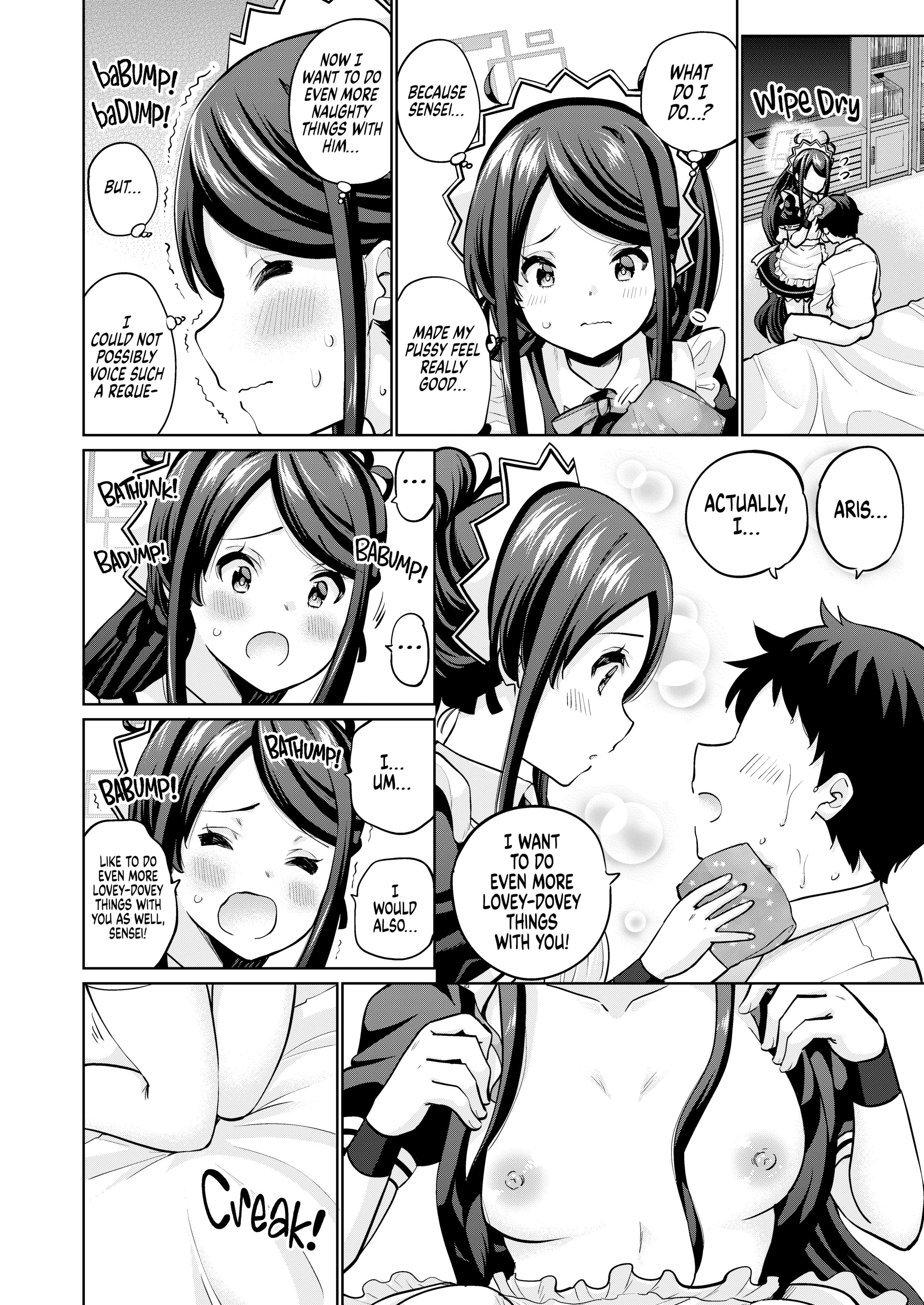 Do you like hairy maids Alice You Would Rather That Aris Did NOT Trim That Place porn comic picture 13