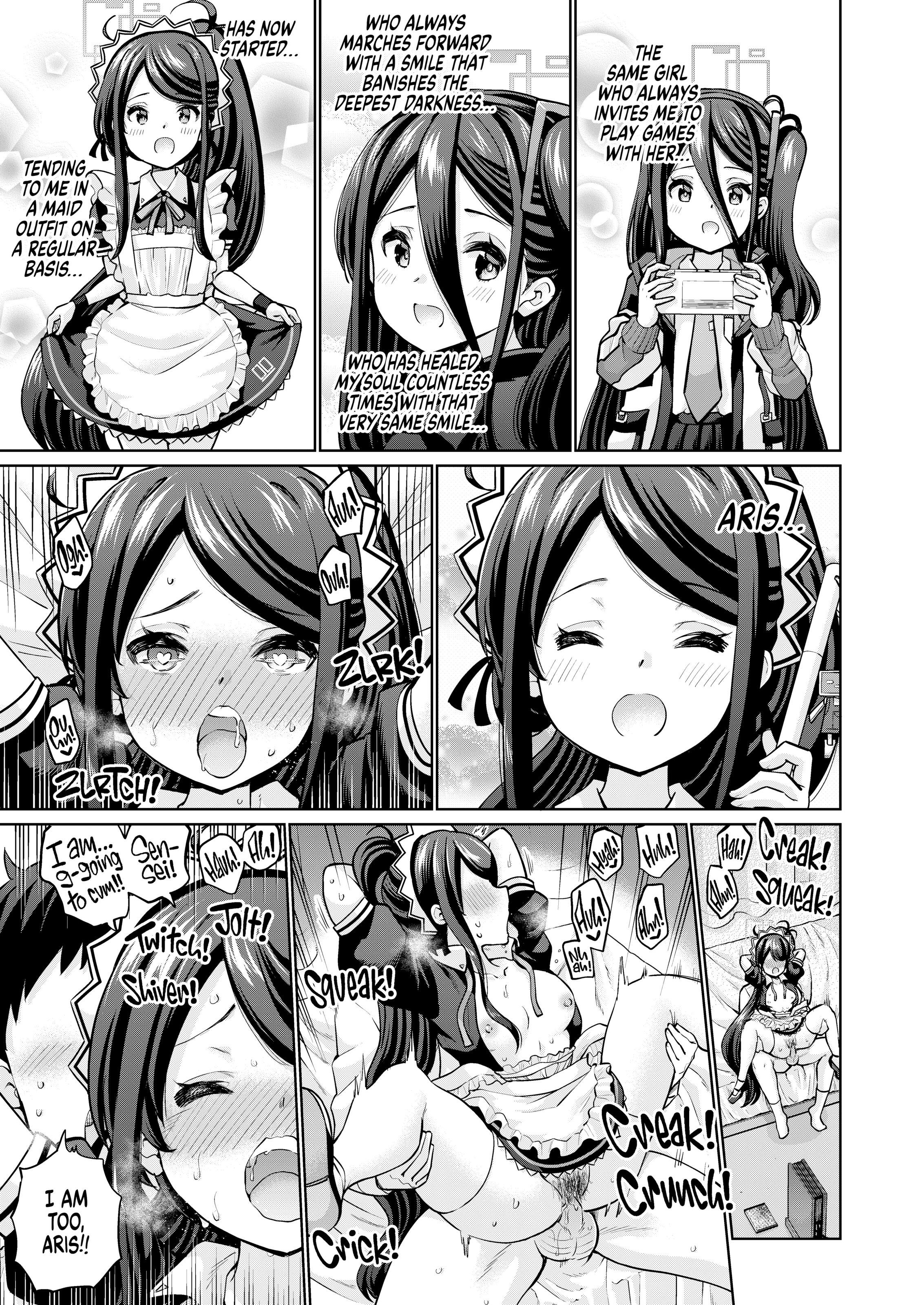 Do you like hairy maids Alice You Would Rather That Aris Did NOT Trim That Place porn comic picture 20
