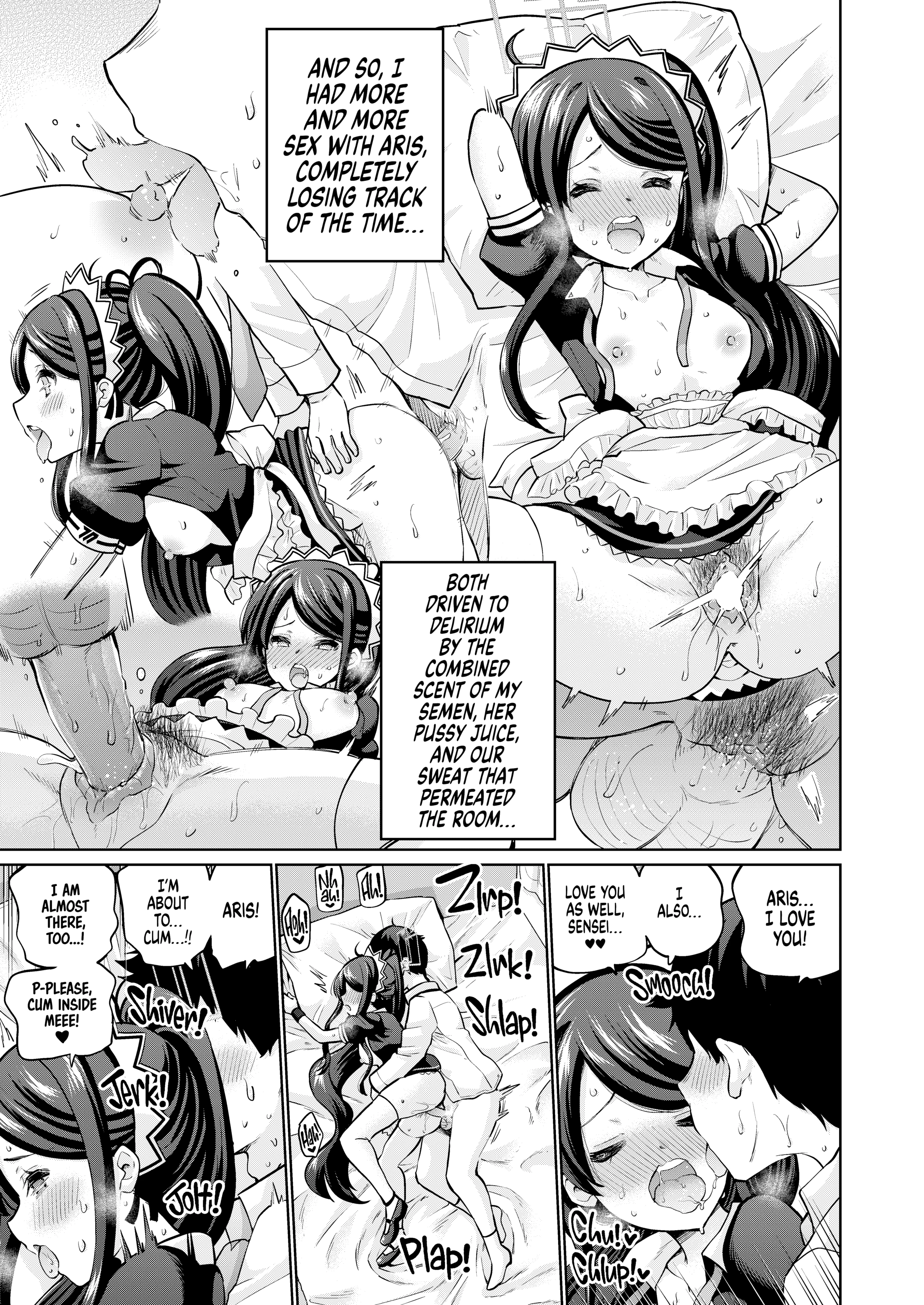 Do you like hairy maids Alice You Would Rather That Aris Did NOT Trim That Place porn comic picture 22