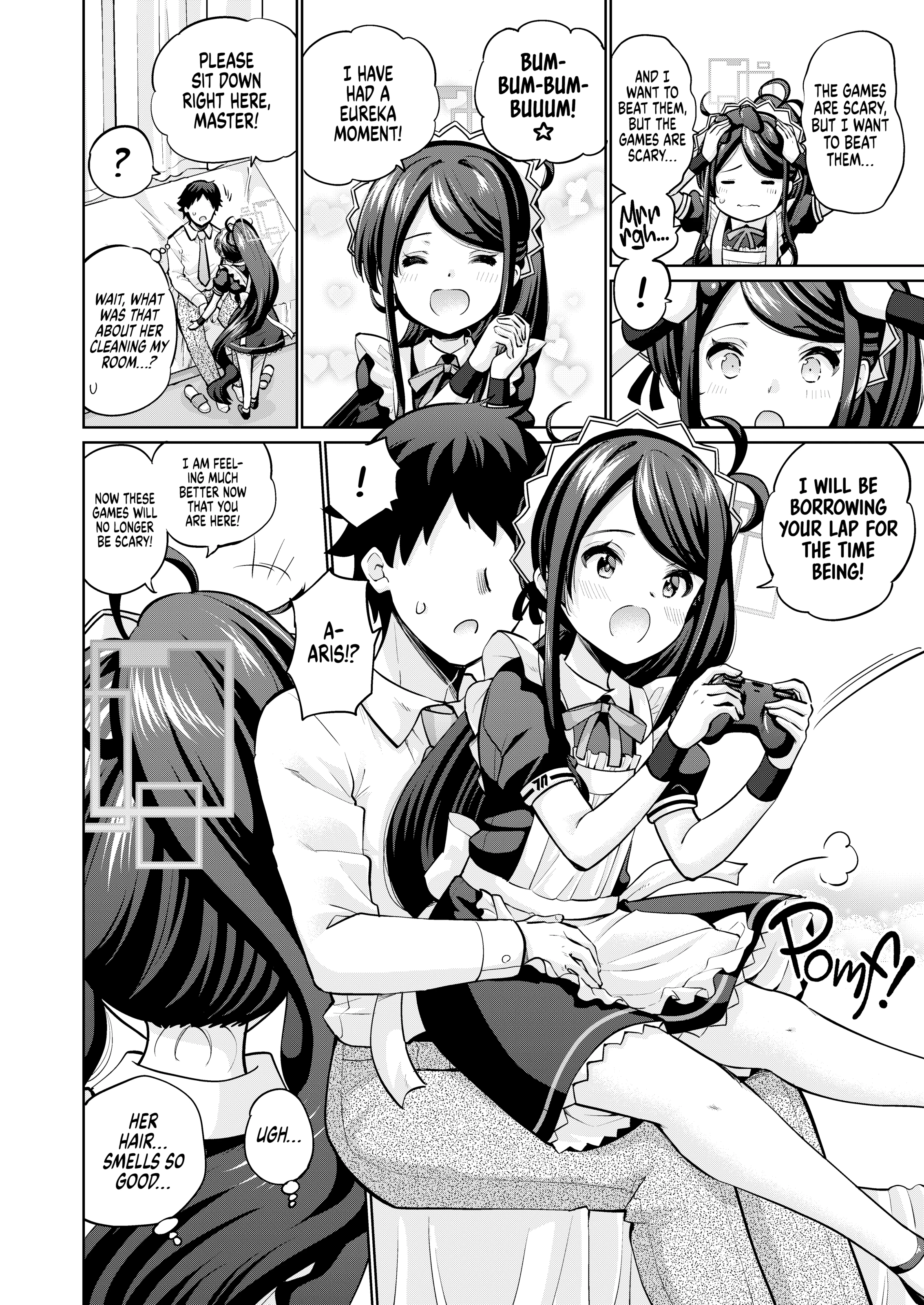 Do you like hairy maids Alice You Would Rather That Aris Did NOT Trim That Place porn comic picture 3