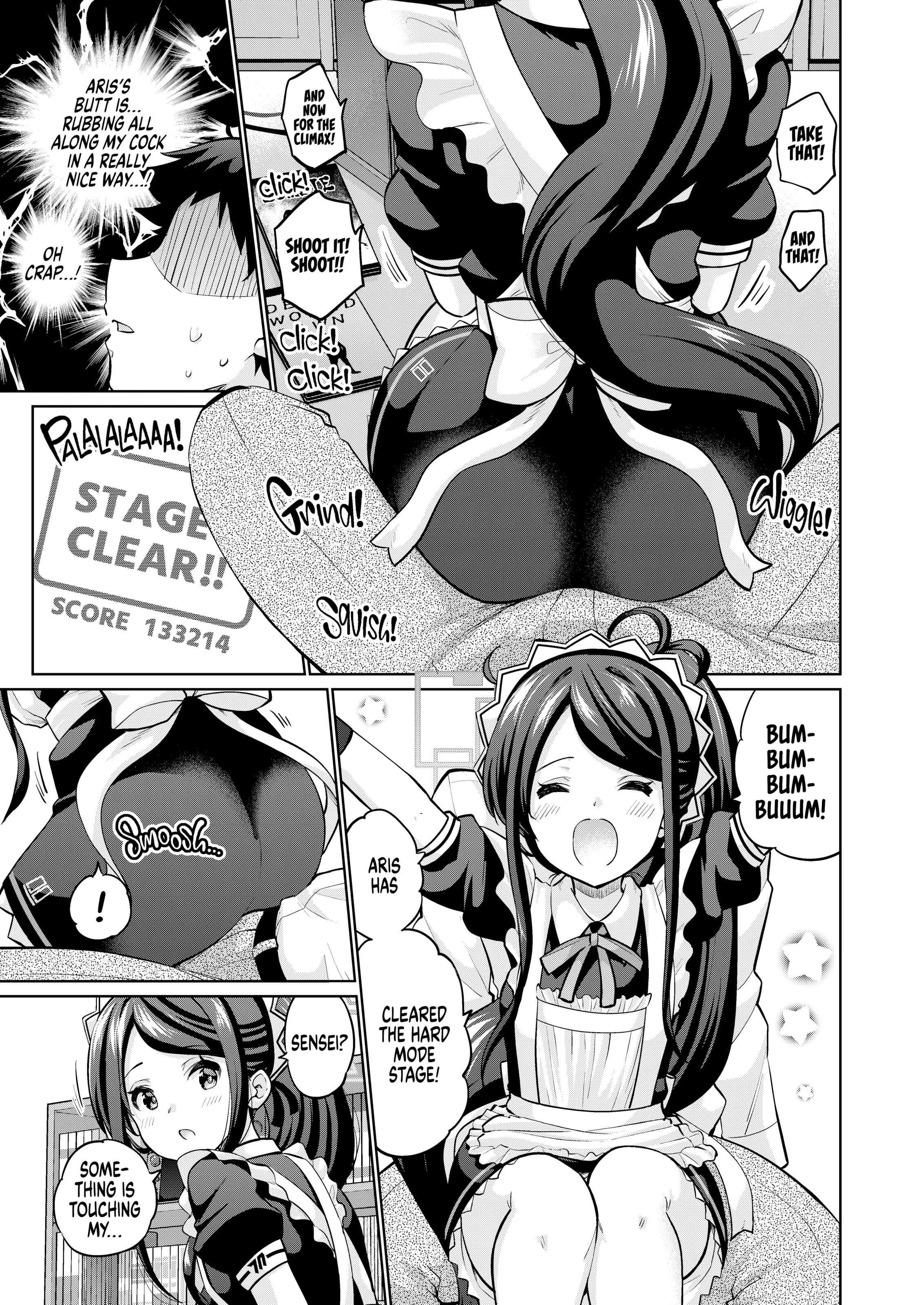 Do you like hairy maids Alice You Would Rather That Aris Did NOT Trim That Place porn comic picture 4
