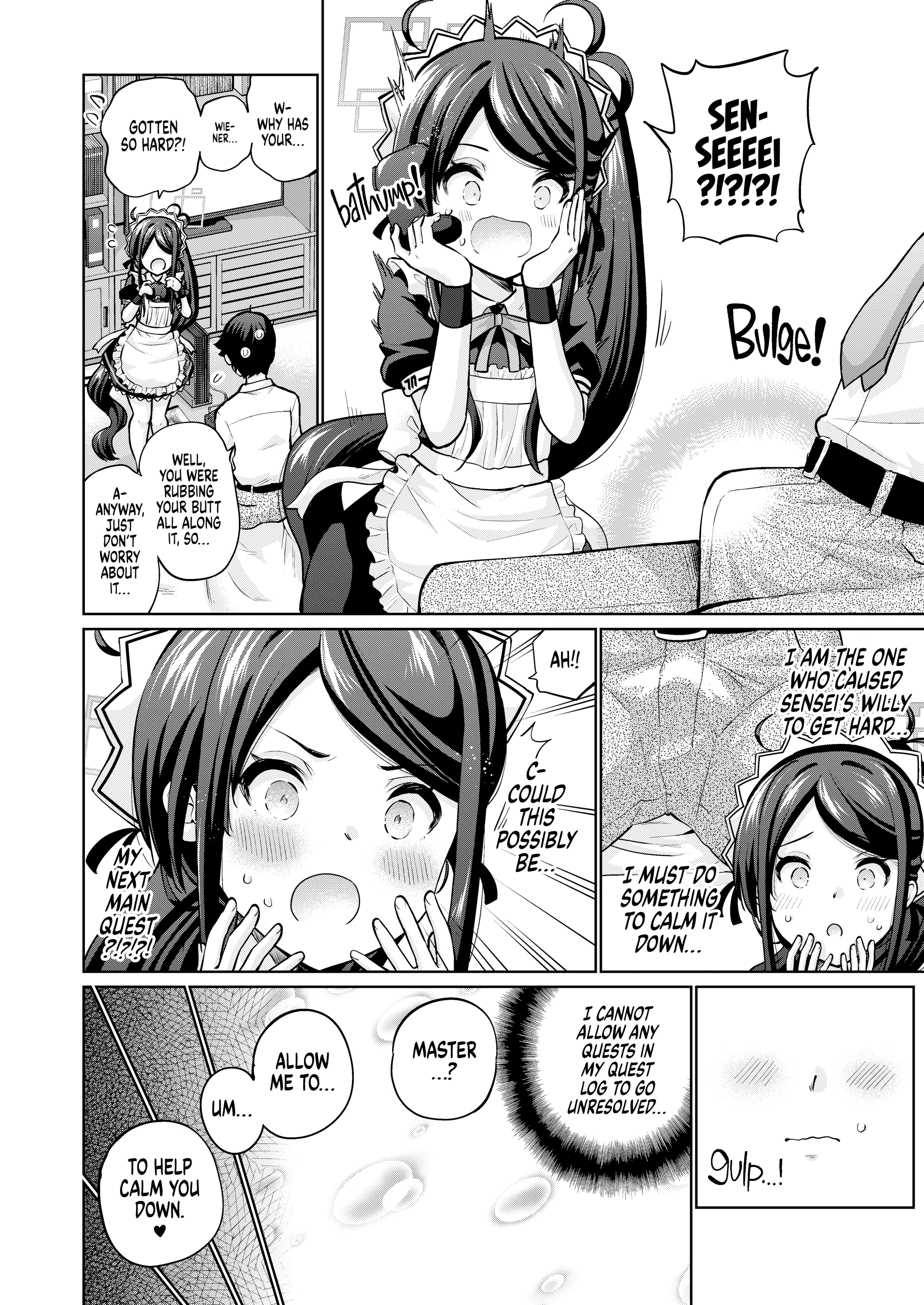 Do you like hairy maids Alice You Would Rather That Aris Did NOT Trim That Place porn comic picture 5