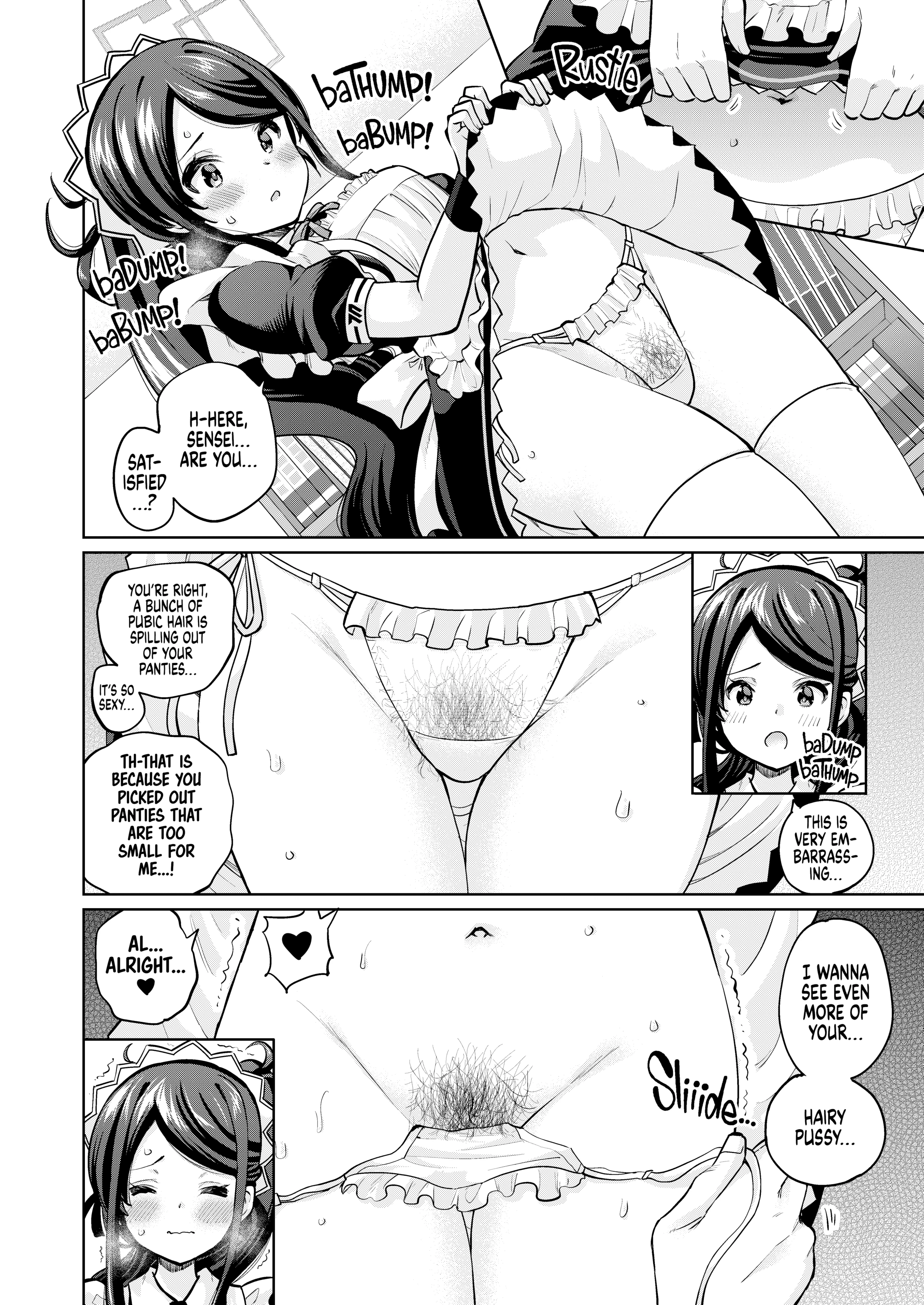 Do you like hairy maids Alice You Would Rather That Aris Did NOT Trim That Place porn comic picture 9