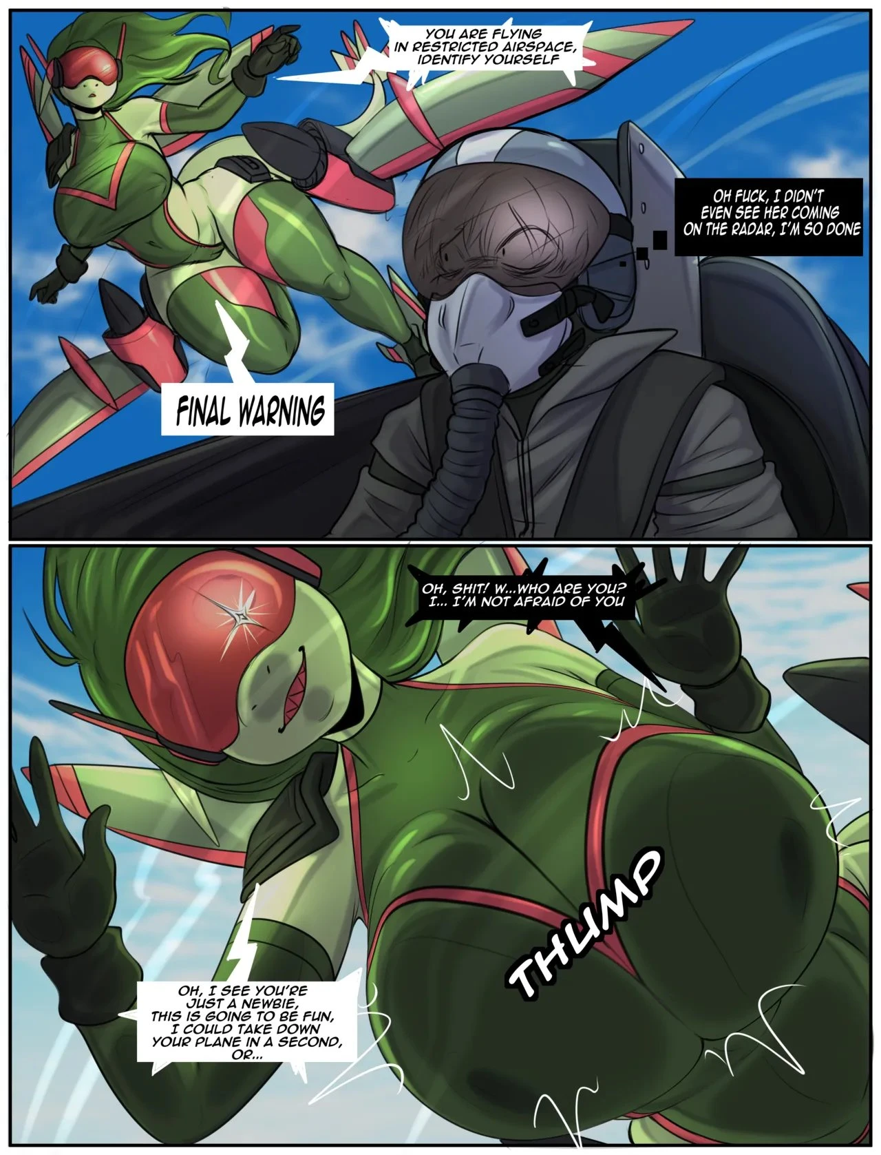 Dogfight & Wild Diplomacy porn comic picture 1