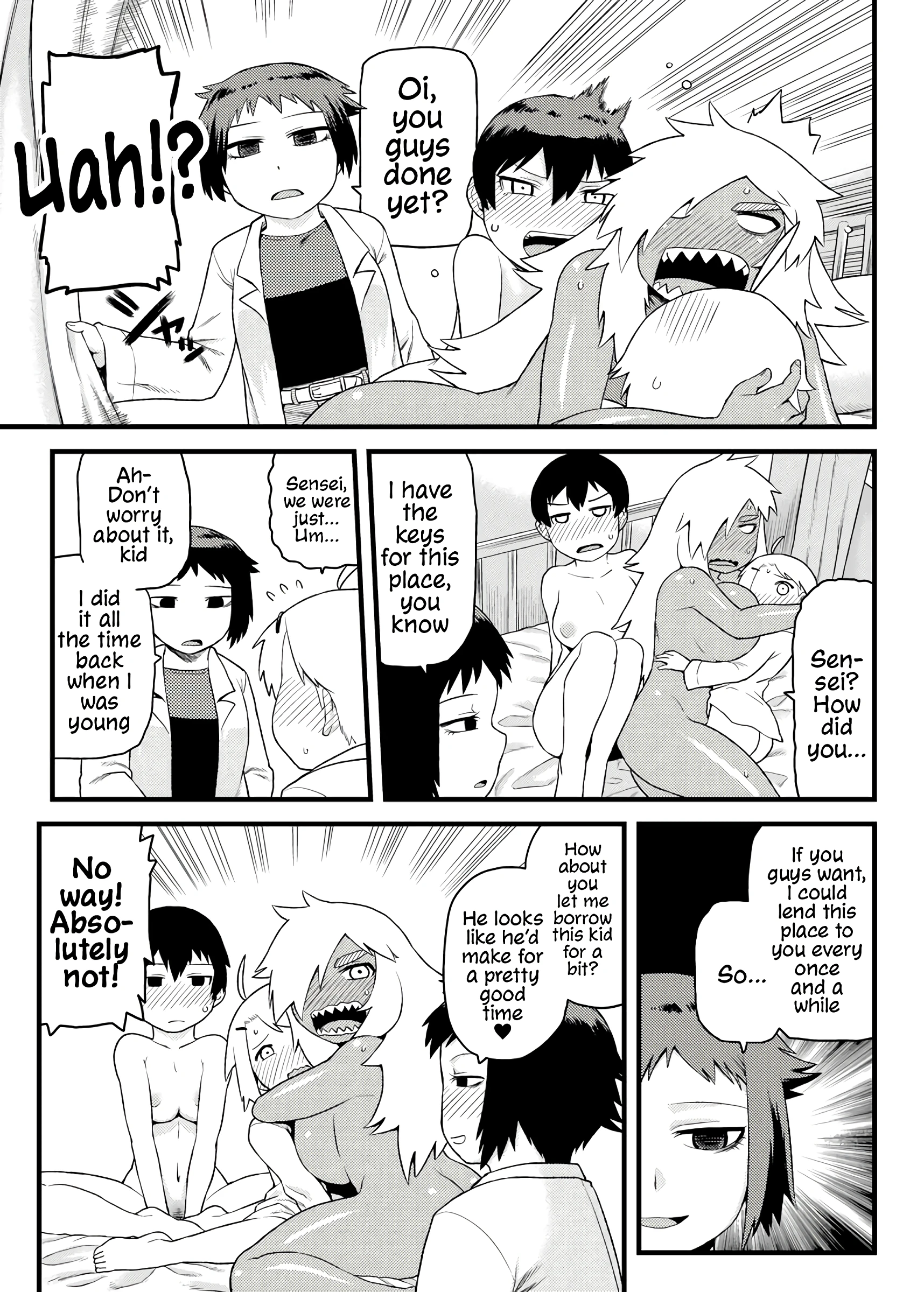 Doing Feel Good Things With My Childhood Friends porn comic picture 36