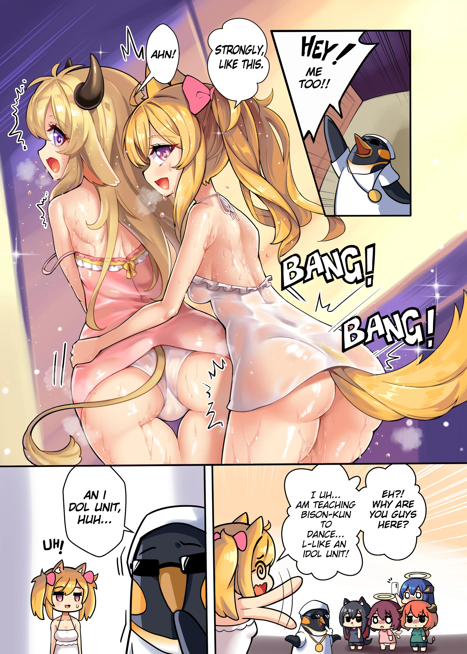 Doki Doki Penguin Bedroom porn comic picture 11