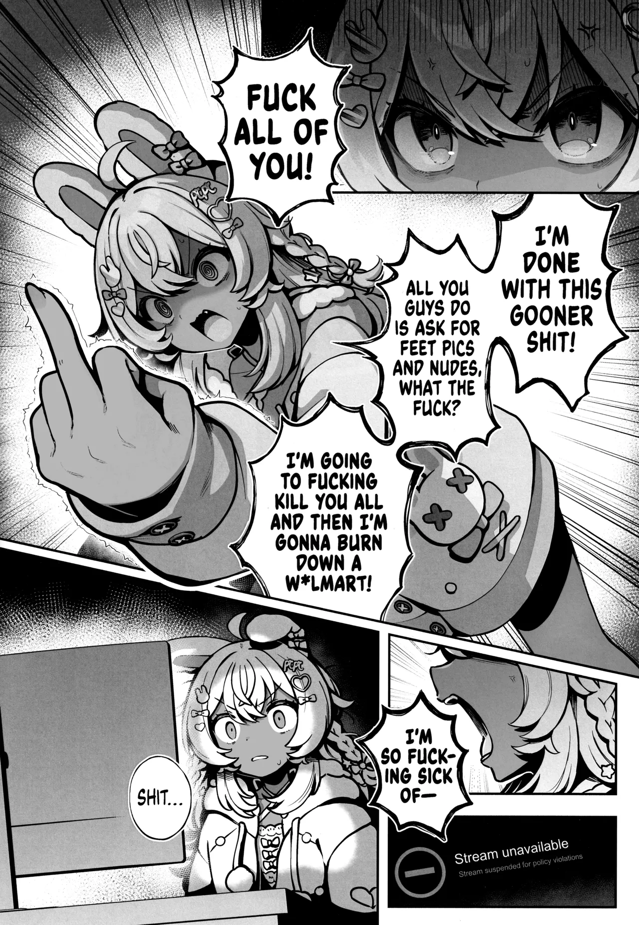 Don't Come to W*lmart Tomorrow (+ Melanin) porn comic picture 33