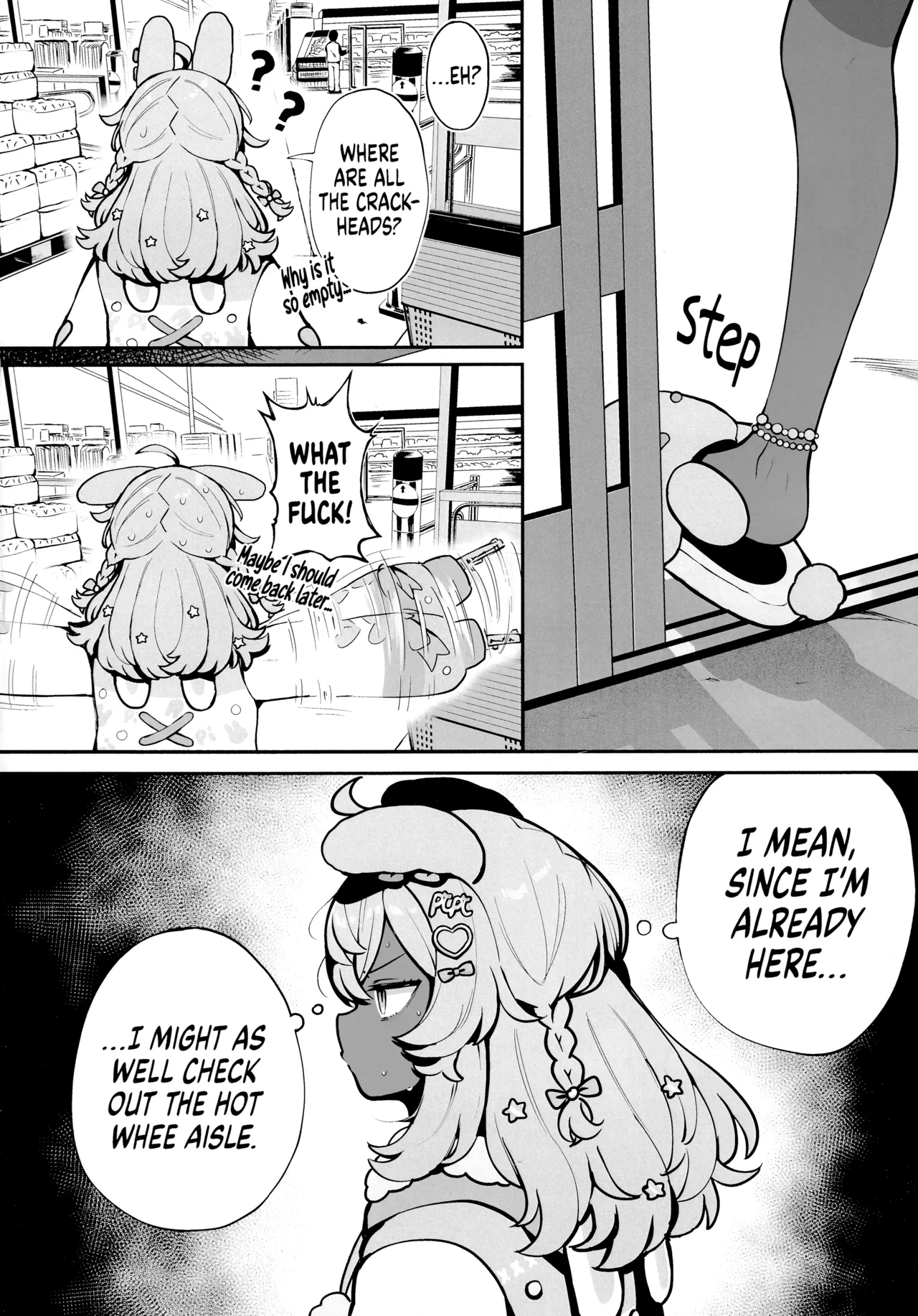 Don't Come to W*lmart Tomorrow (+ Melanin) porn comic picture 36