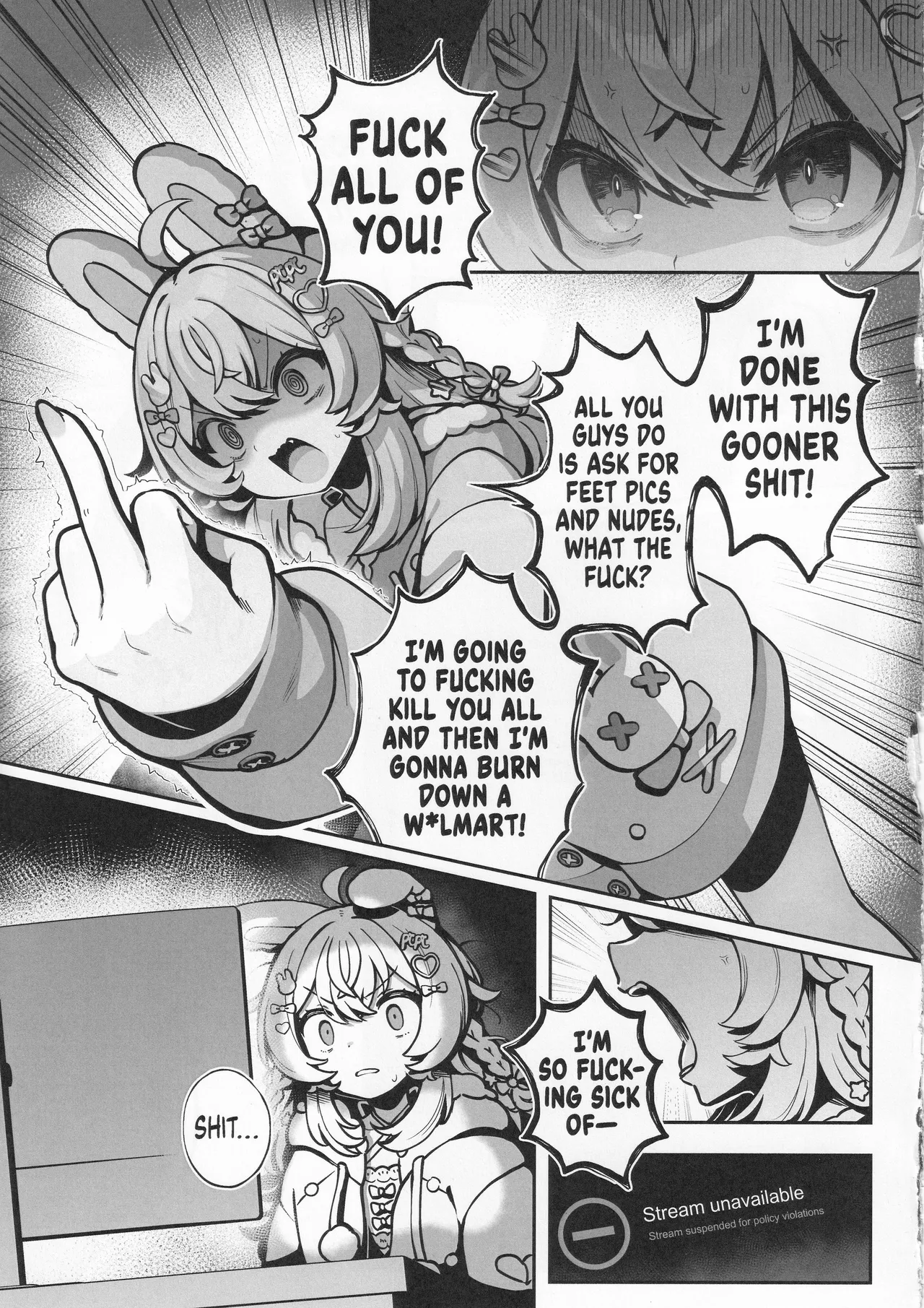Don't Come to W*lmart Tomorrow (+ Melanin) porn comic picture 4