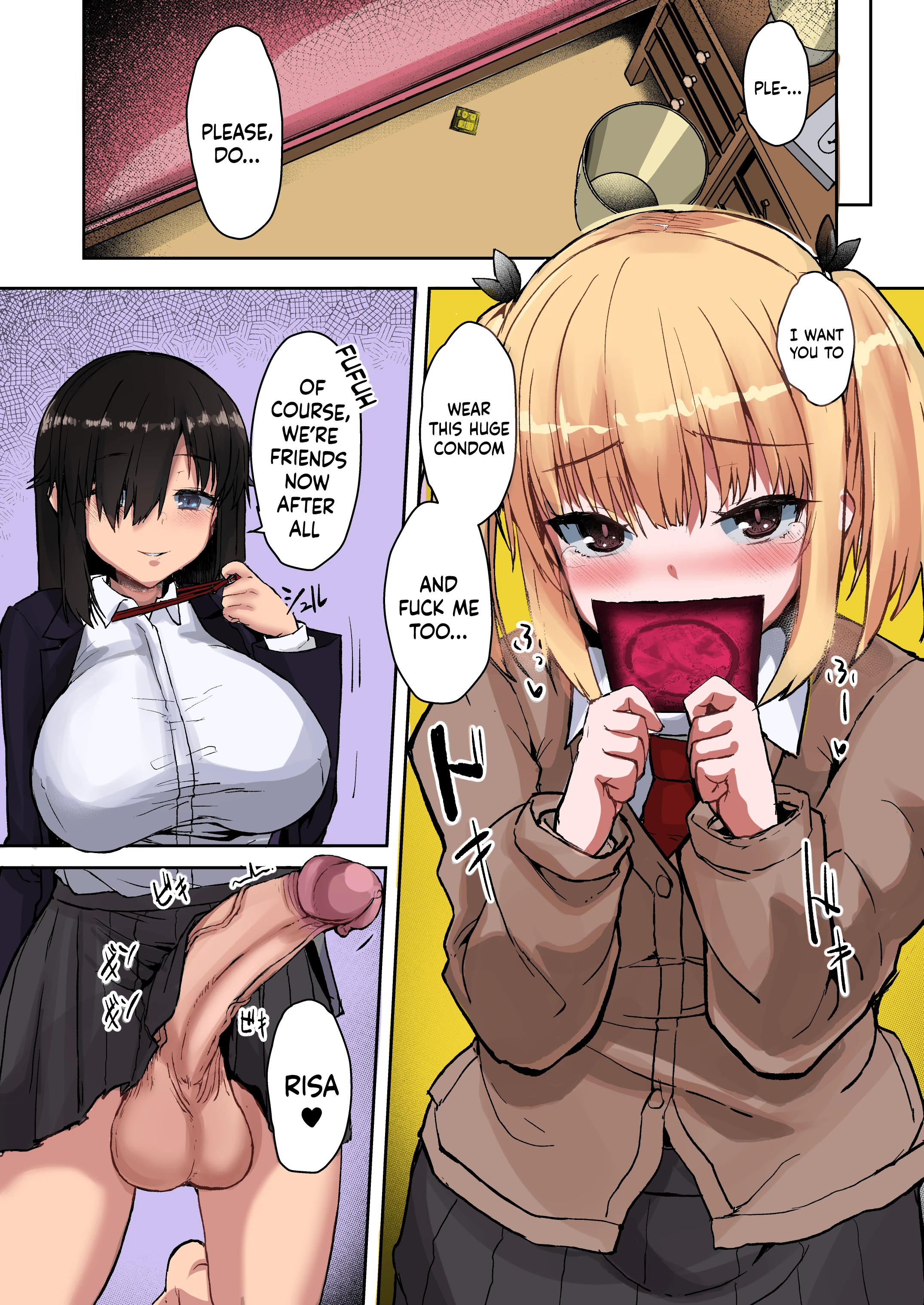Don't Mess With Futa Girls - Amagi Risa Chapter porn comic picture 13