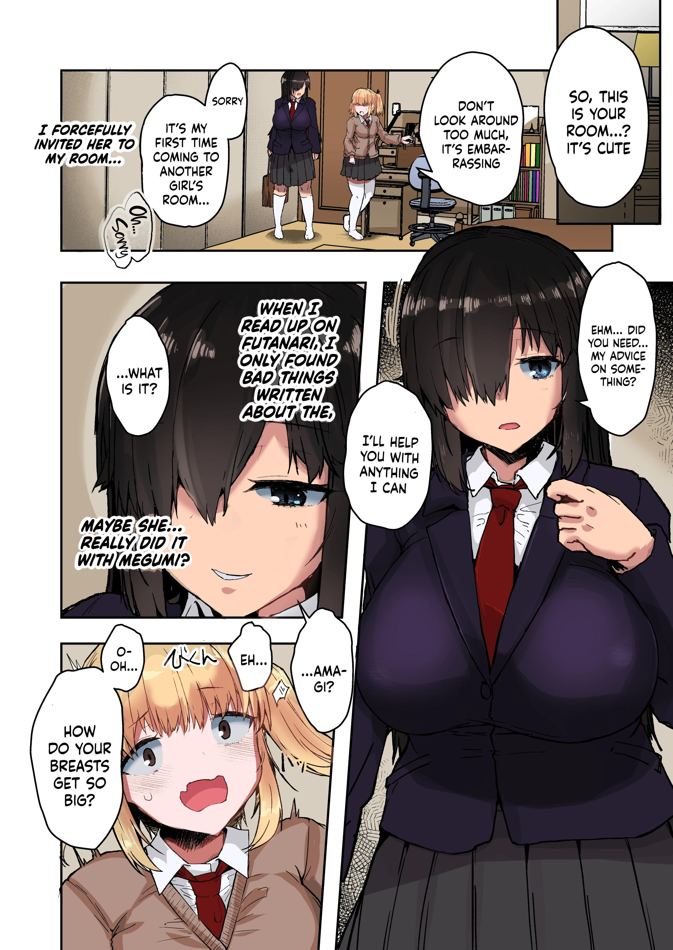 Don't Mess With Futa Girls - Amagi Risa Chapter porn comic picture 5