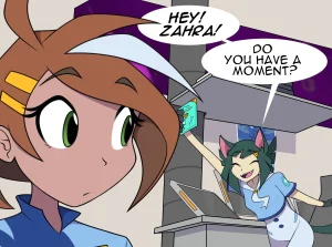 Double Cross porn comic picture 1