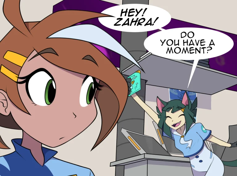 Double Cross porn comic picture 1