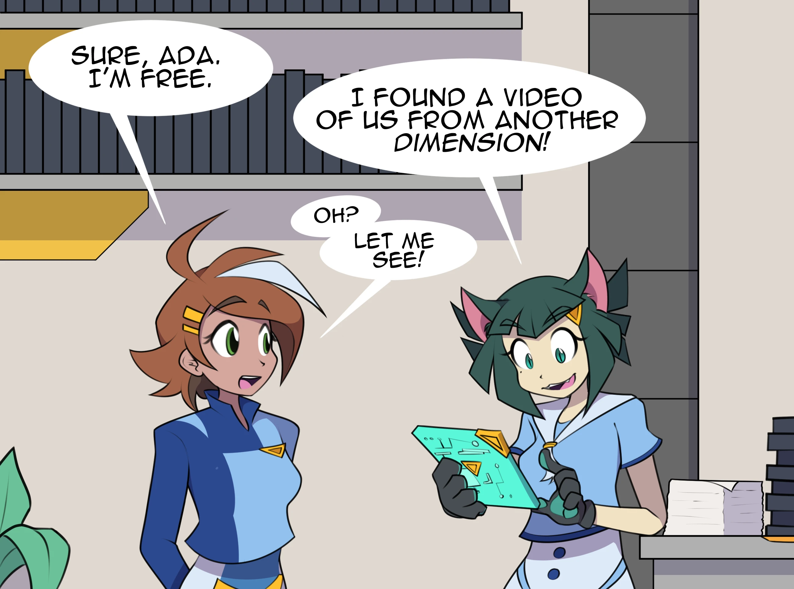 Double Cross porn comic picture 2