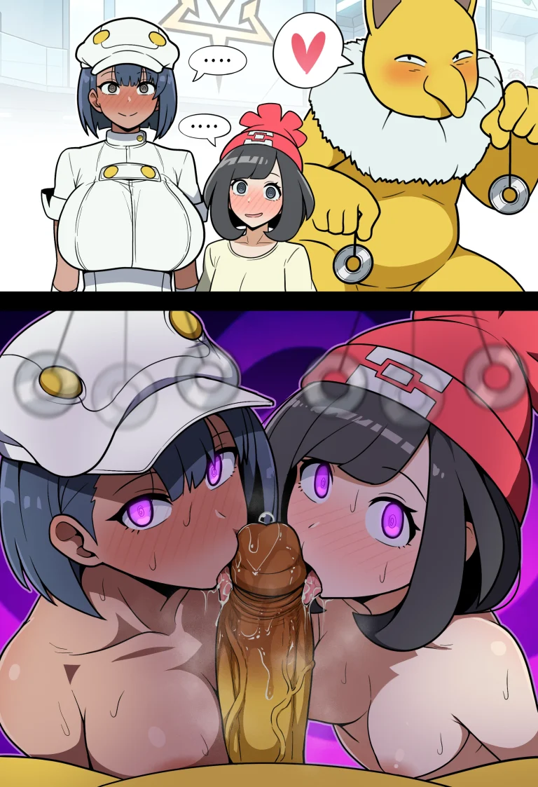 Double Hypnosis porn comic picture 1