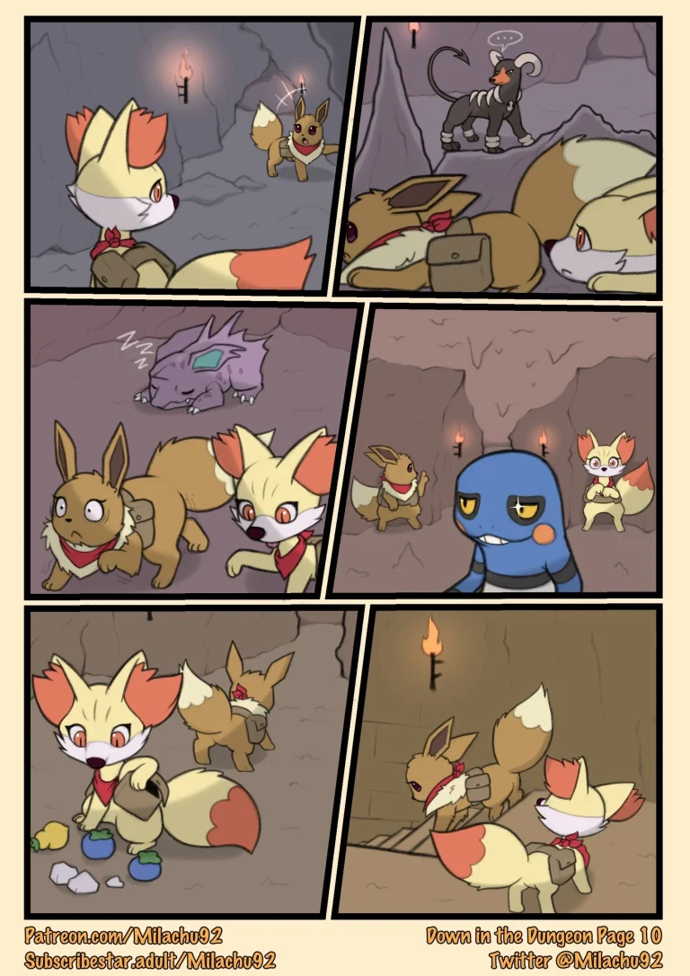 Down in to the dungeon porn comic picture 10