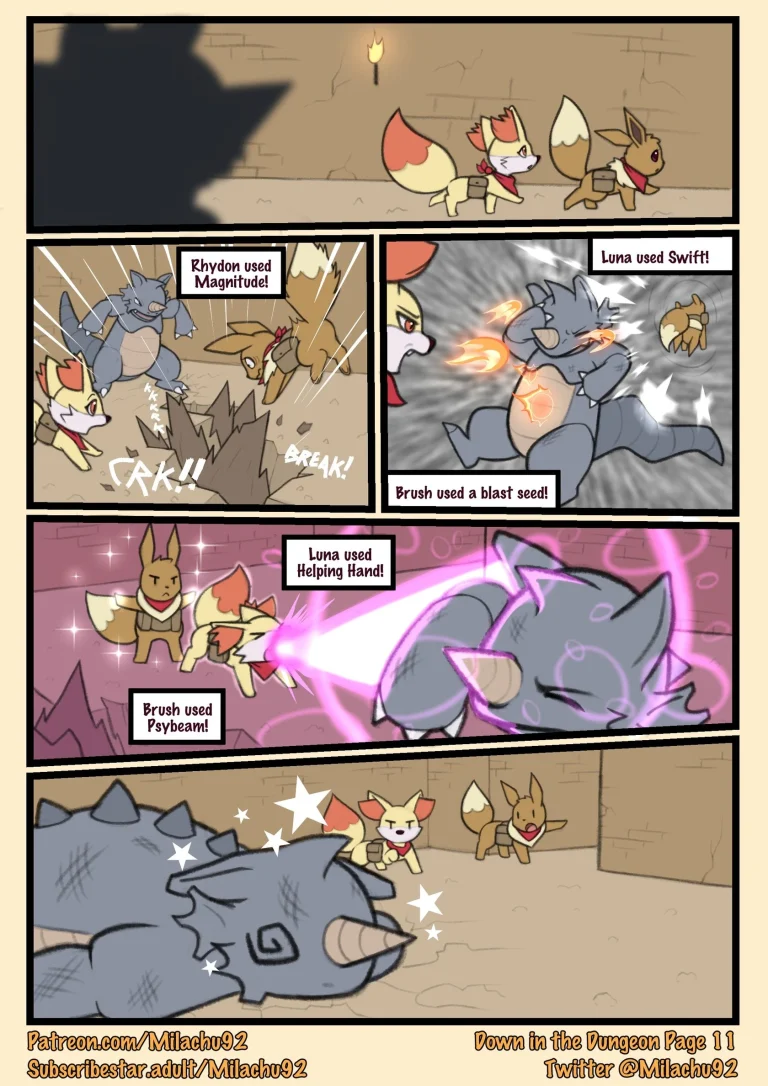 Down in to the dungeon porn comic picture 11