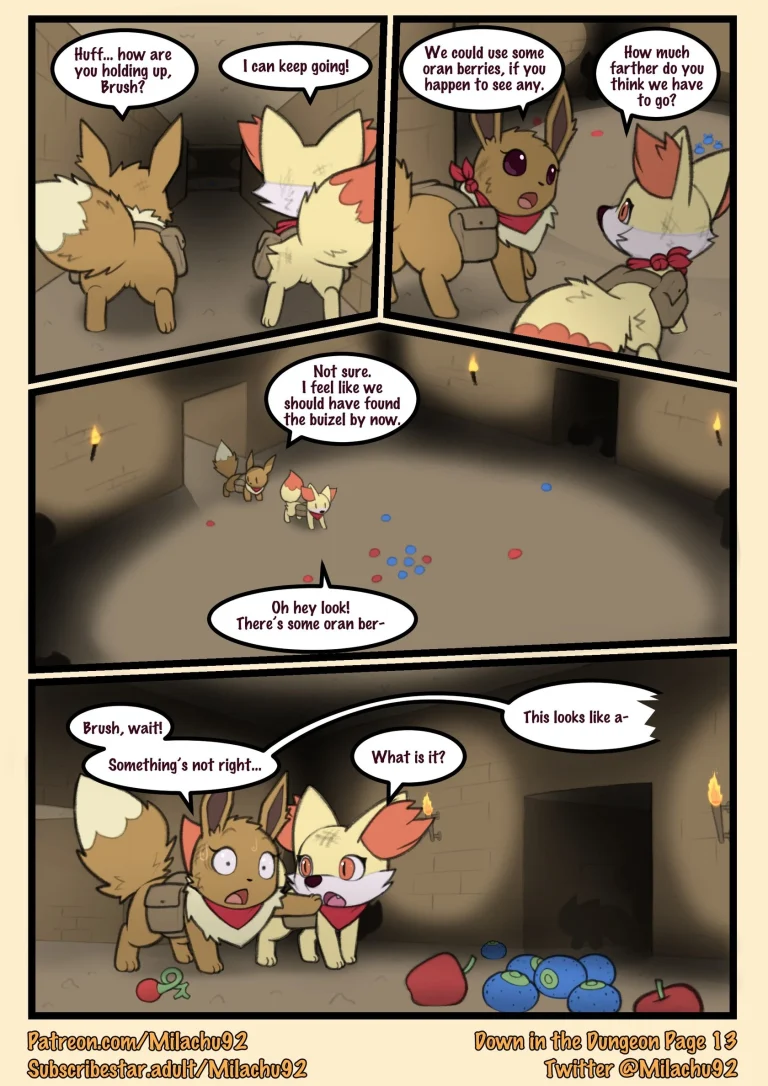 Down in to the dungeon porn comic picture 13