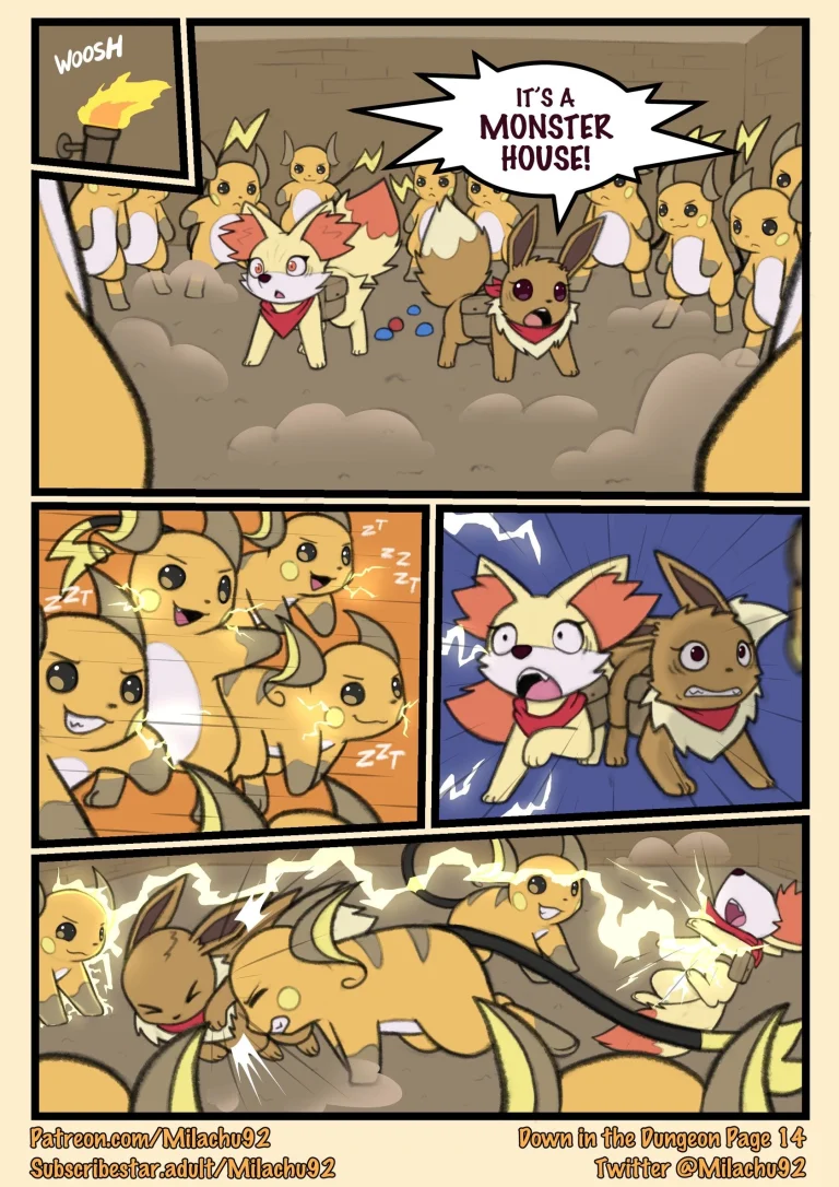 Down in to the dungeon porn comic picture 14