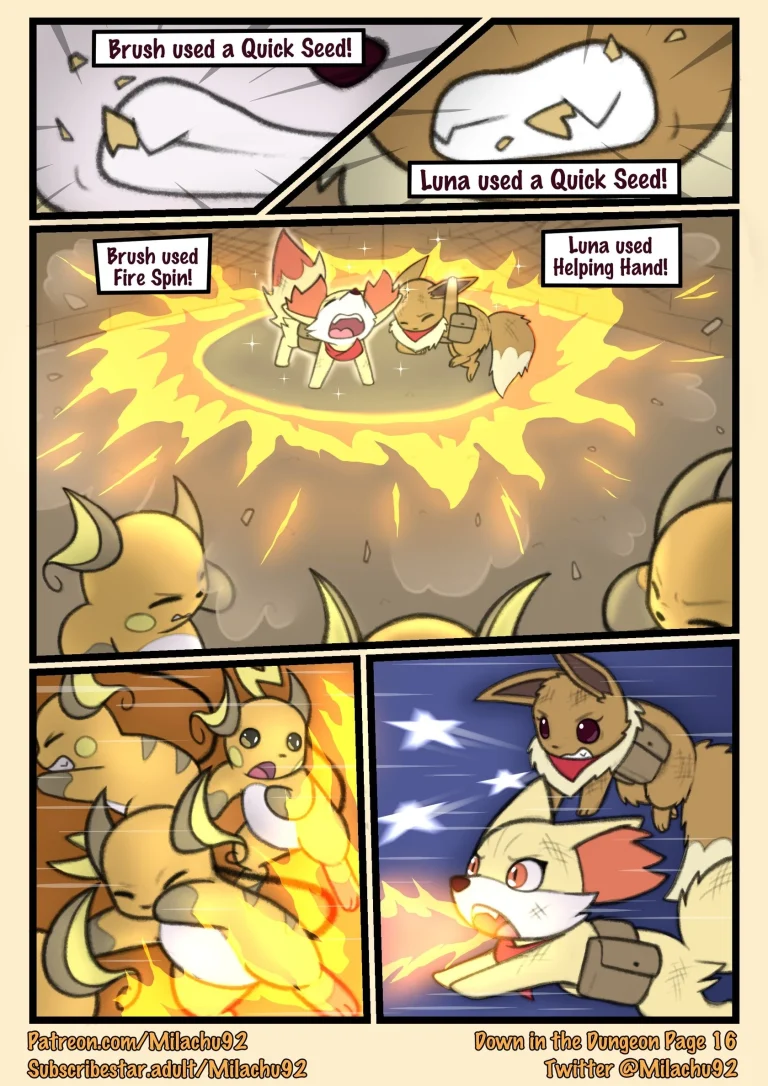 Down in to the dungeon porn comic picture 16