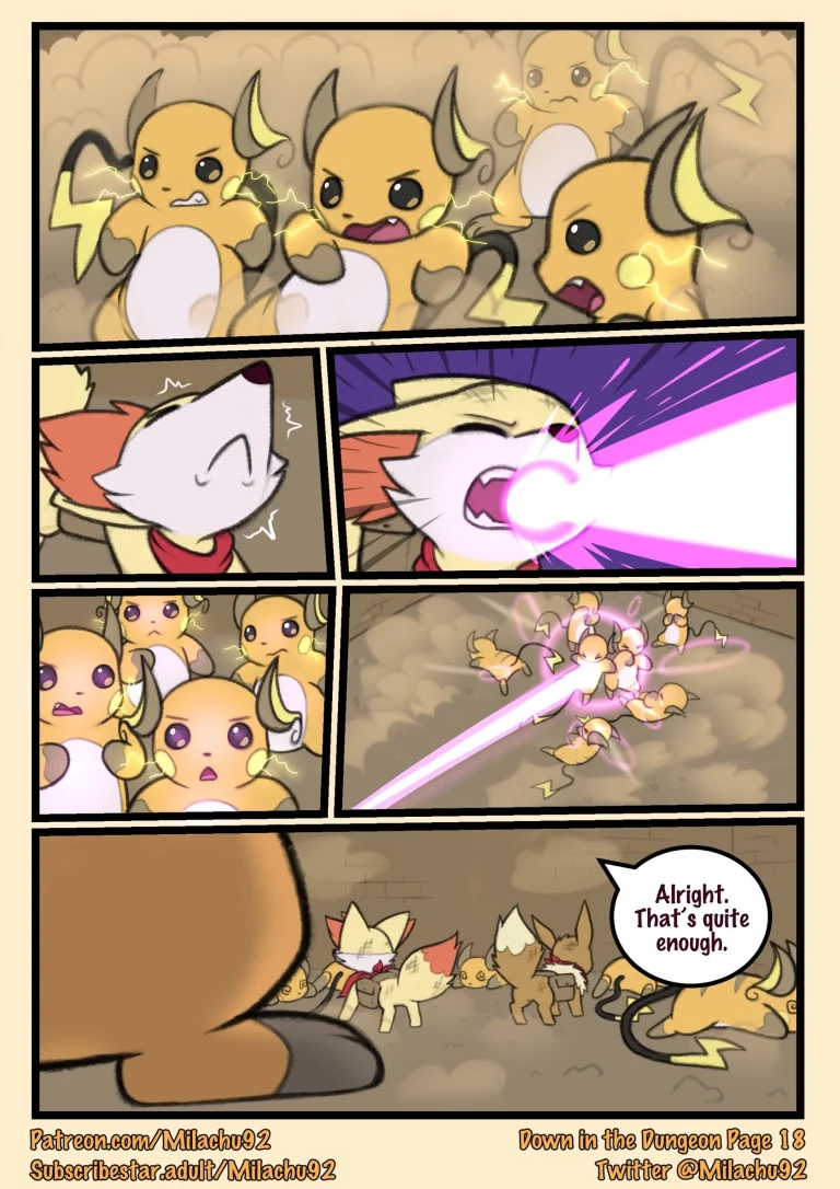 Down in to the dungeon porn comic picture 18