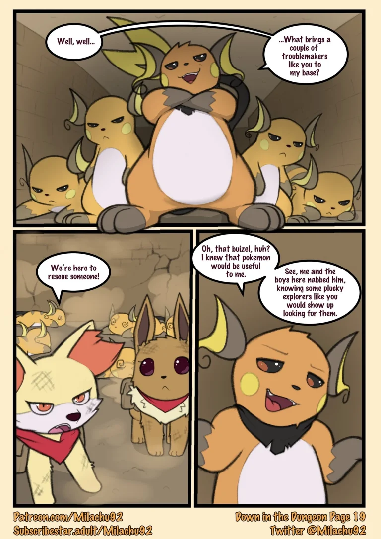 Down in to the dungeon porn comic picture 19