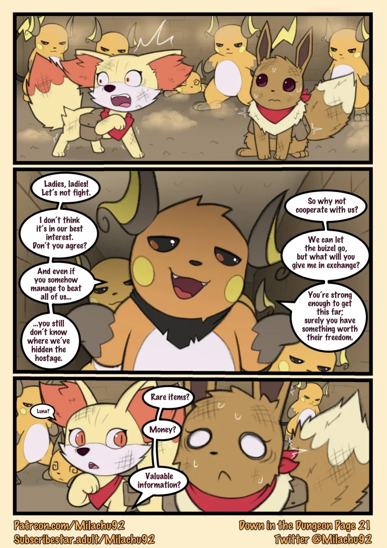 Down in to the dungeon porn comic picture 21