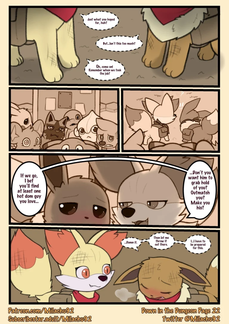 Down in to the dungeon porn comic picture 22