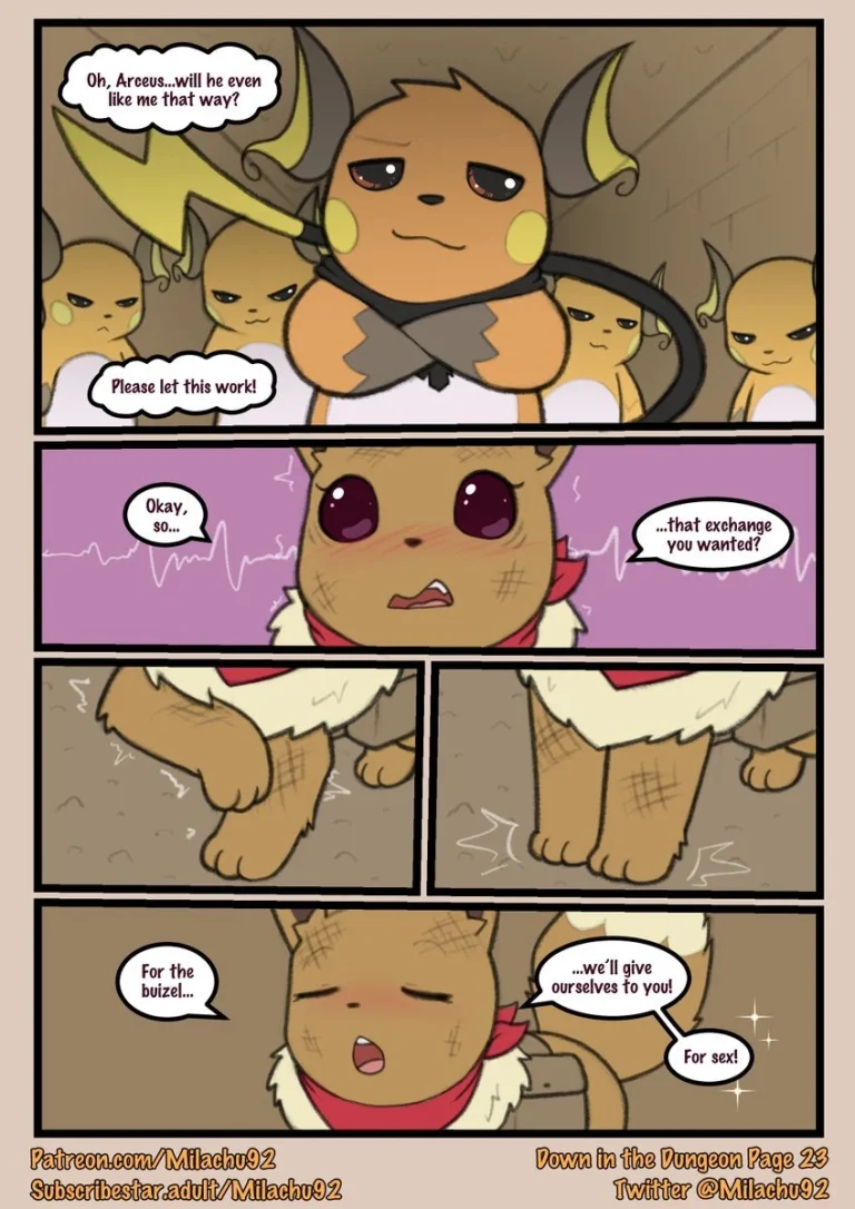 Down in to the dungeon porn comic picture 23