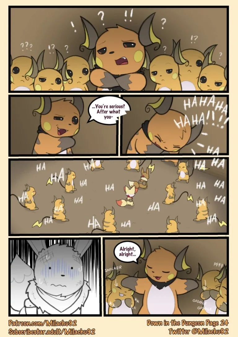 Down in to the dungeon porn comic picture 24
