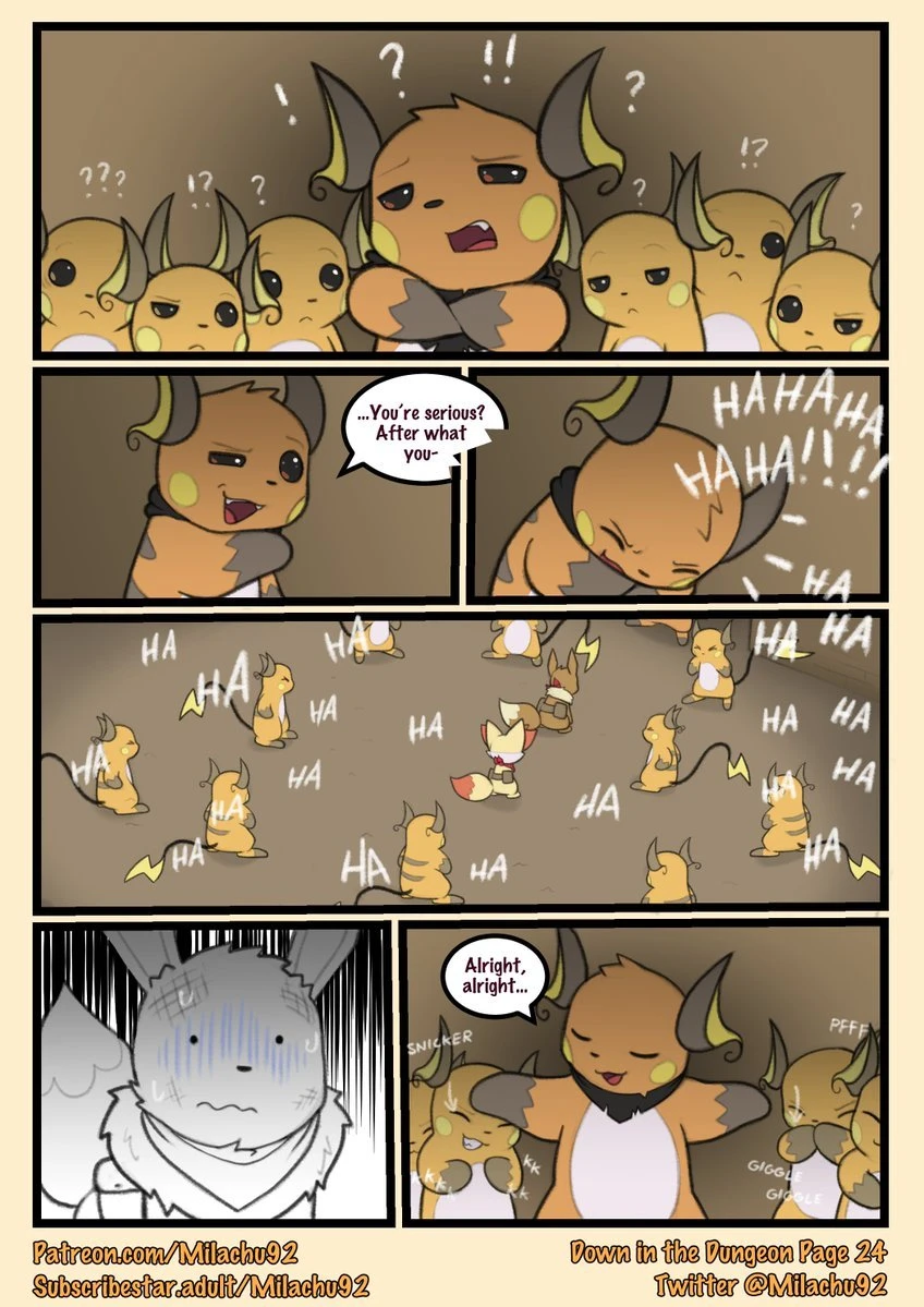 Down in to the dungeon porn comic picture 24