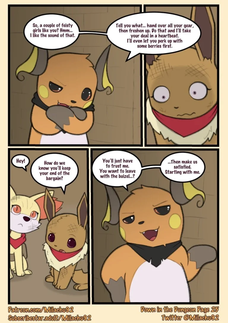 Down in to the dungeon porn comic picture 25
