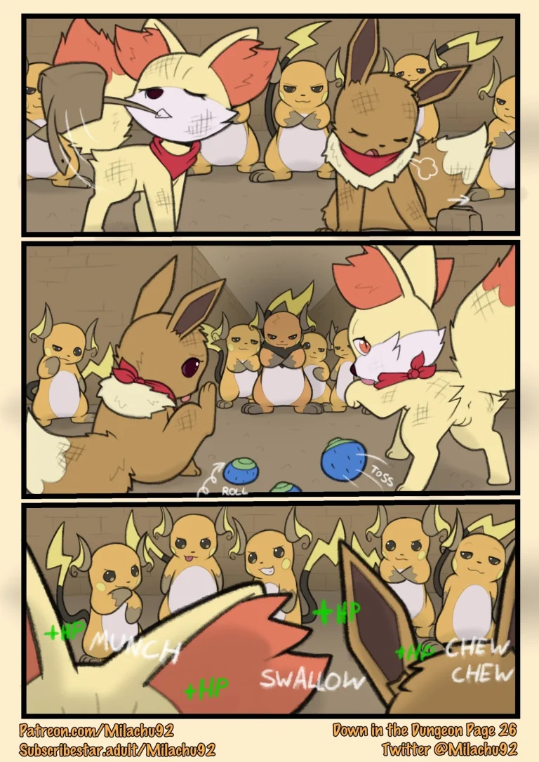 Down in to the dungeon porn comic picture 26