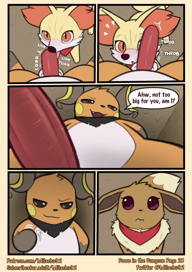 Down in to the dungeon porn comic picture 28