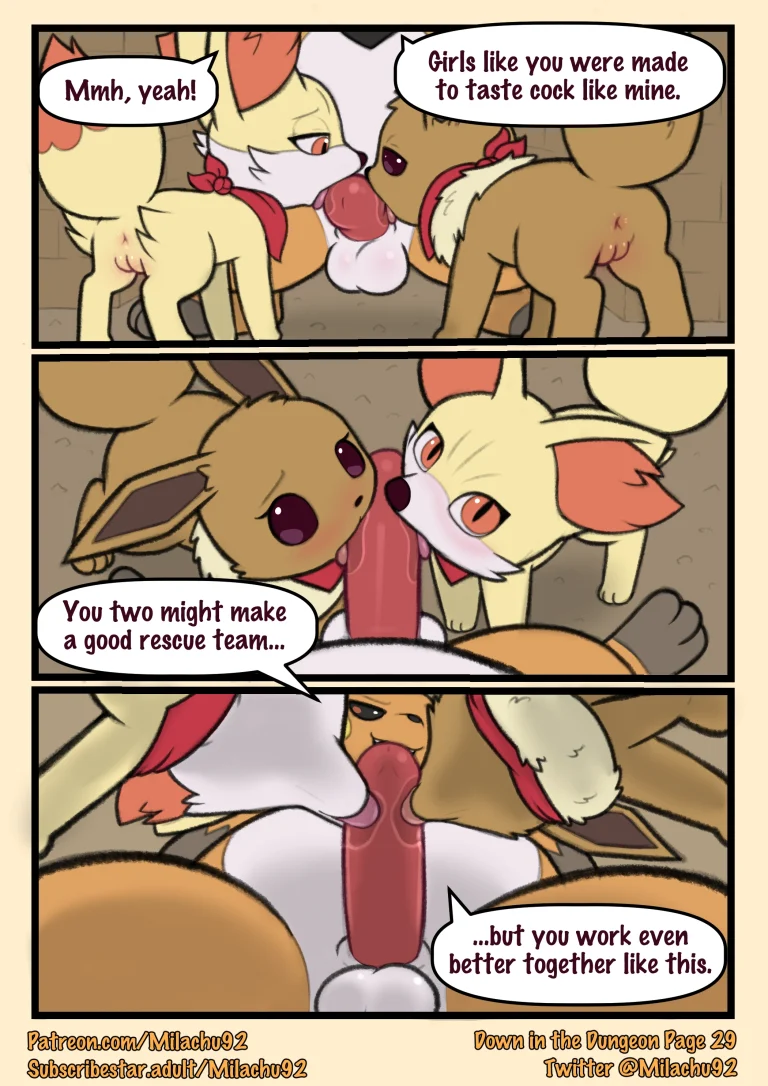 Down in to the dungeon porn comic picture 29
