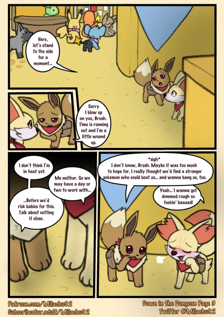 Down in to the dungeon porn comic picture 3