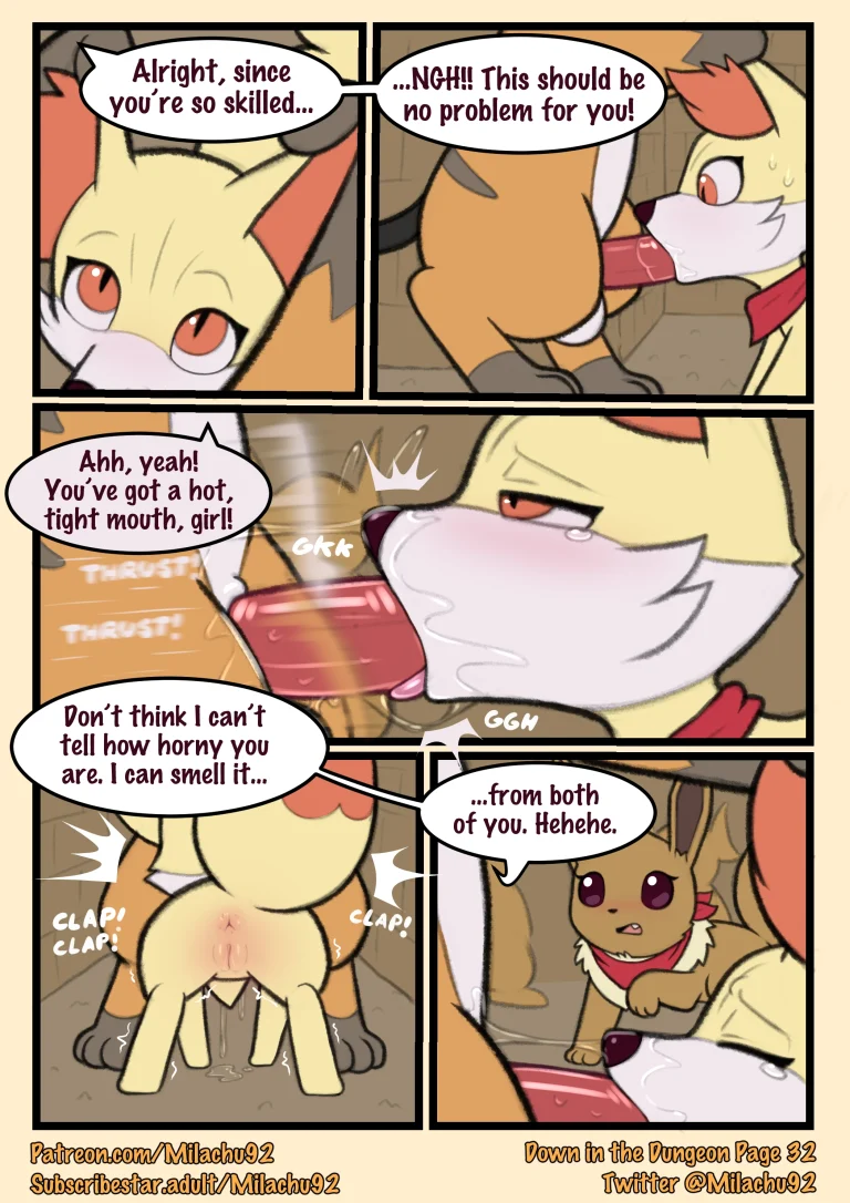 Down in to the dungeon porn comic picture 32