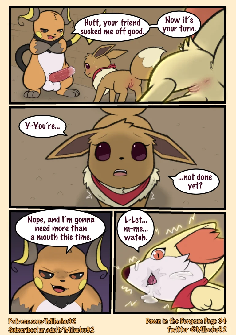 Down in to the dungeon porn comic picture 34