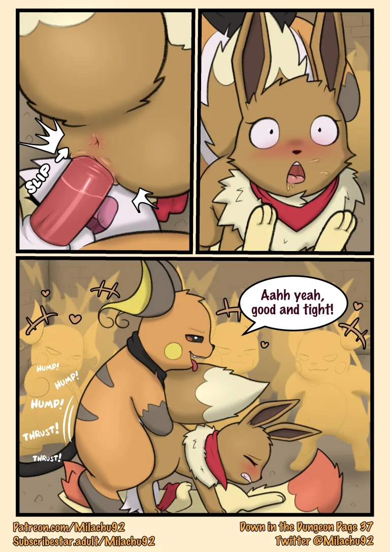 Down in to the dungeon porn comic picture 37