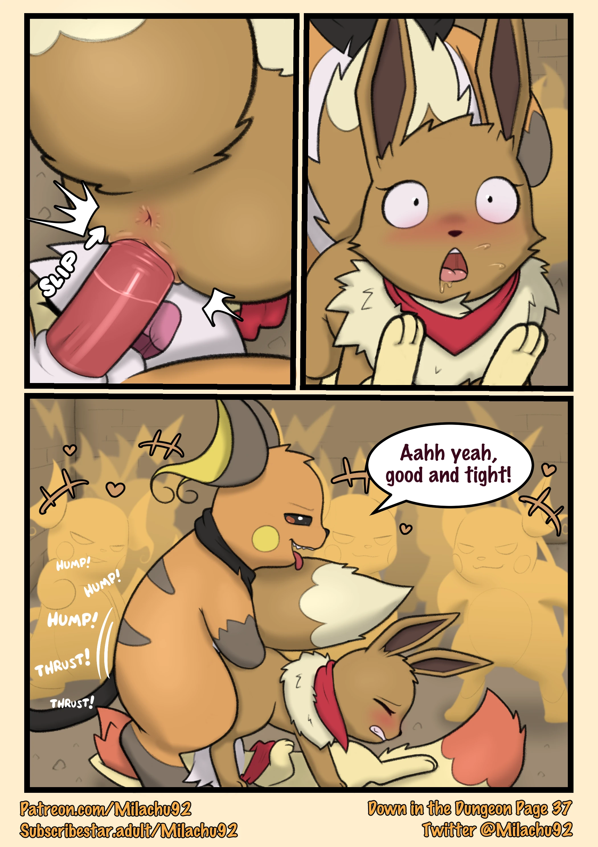 Down in to the dungeon porn comic picture 37