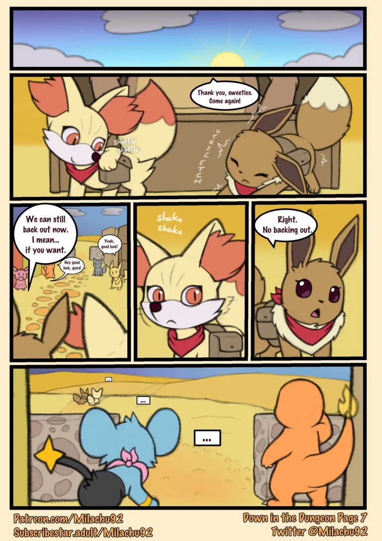 Down in to the dungeon porn comic picture 7