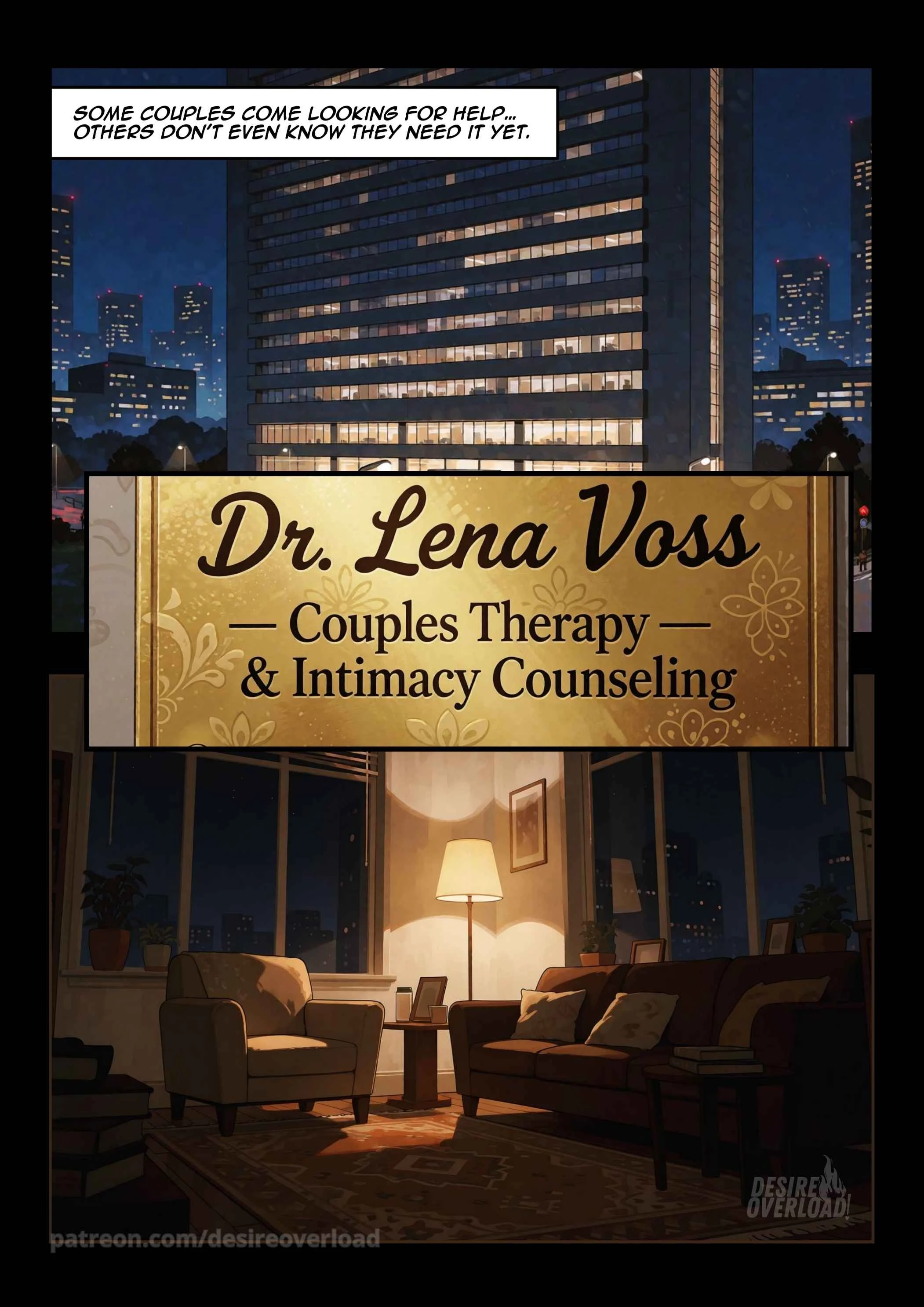 Dr Lena Voss - The First Session #Part 1 porn comic picture 1