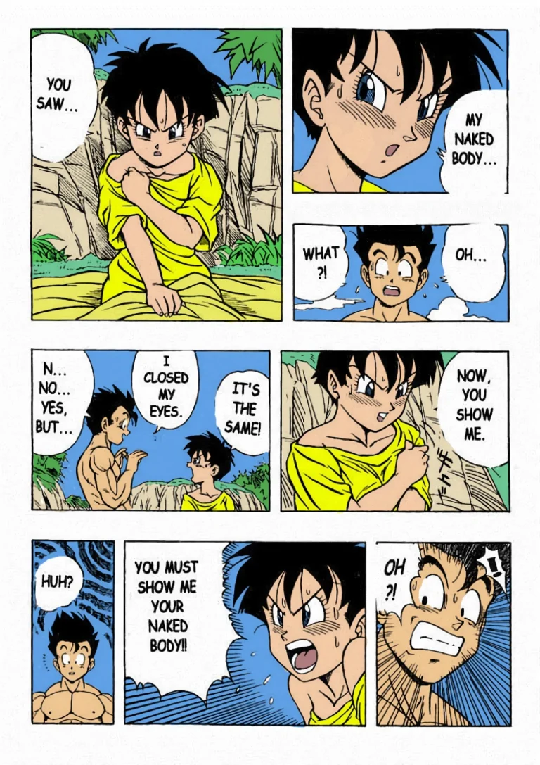 Dragon Ball H [Gohan X Videl (Colored)] porn comic picture 10