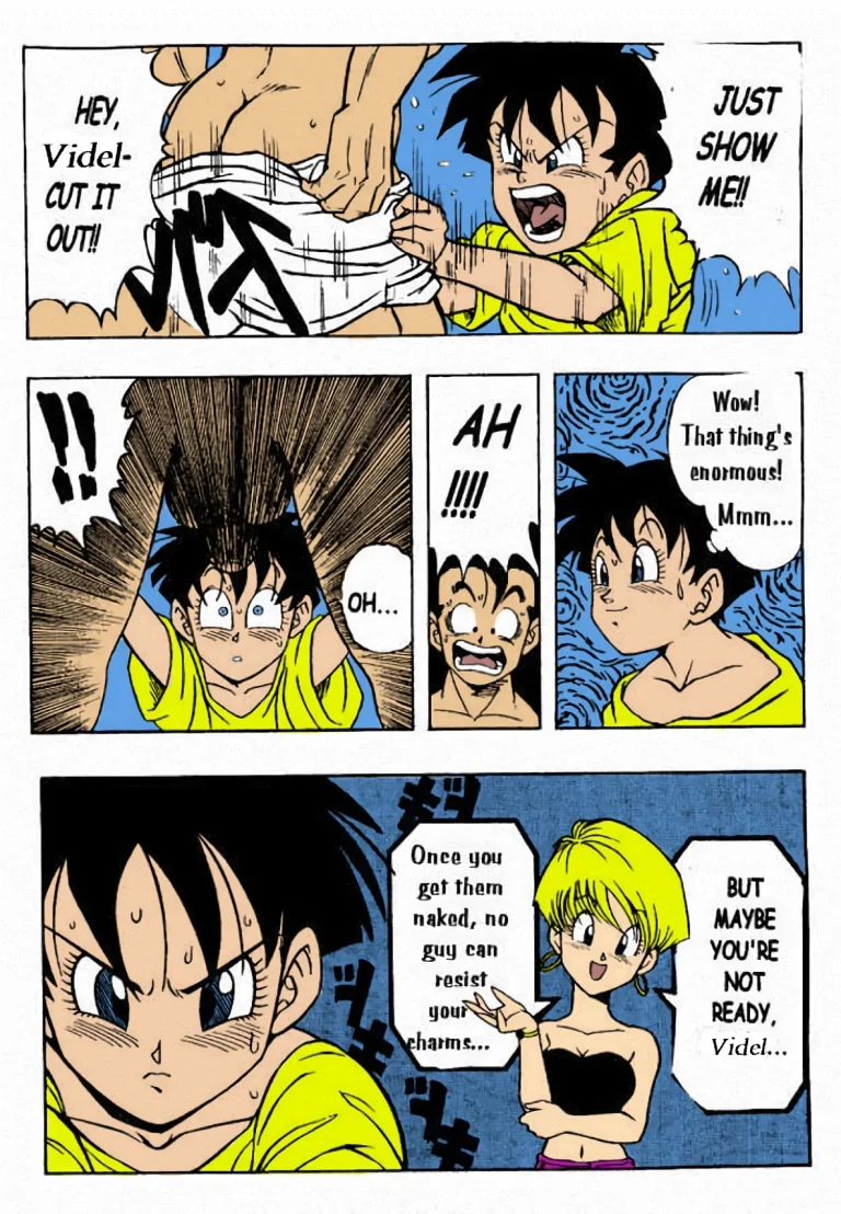Dragon Ball H [Gohan X Videl (Colored)] porn comic picture 11