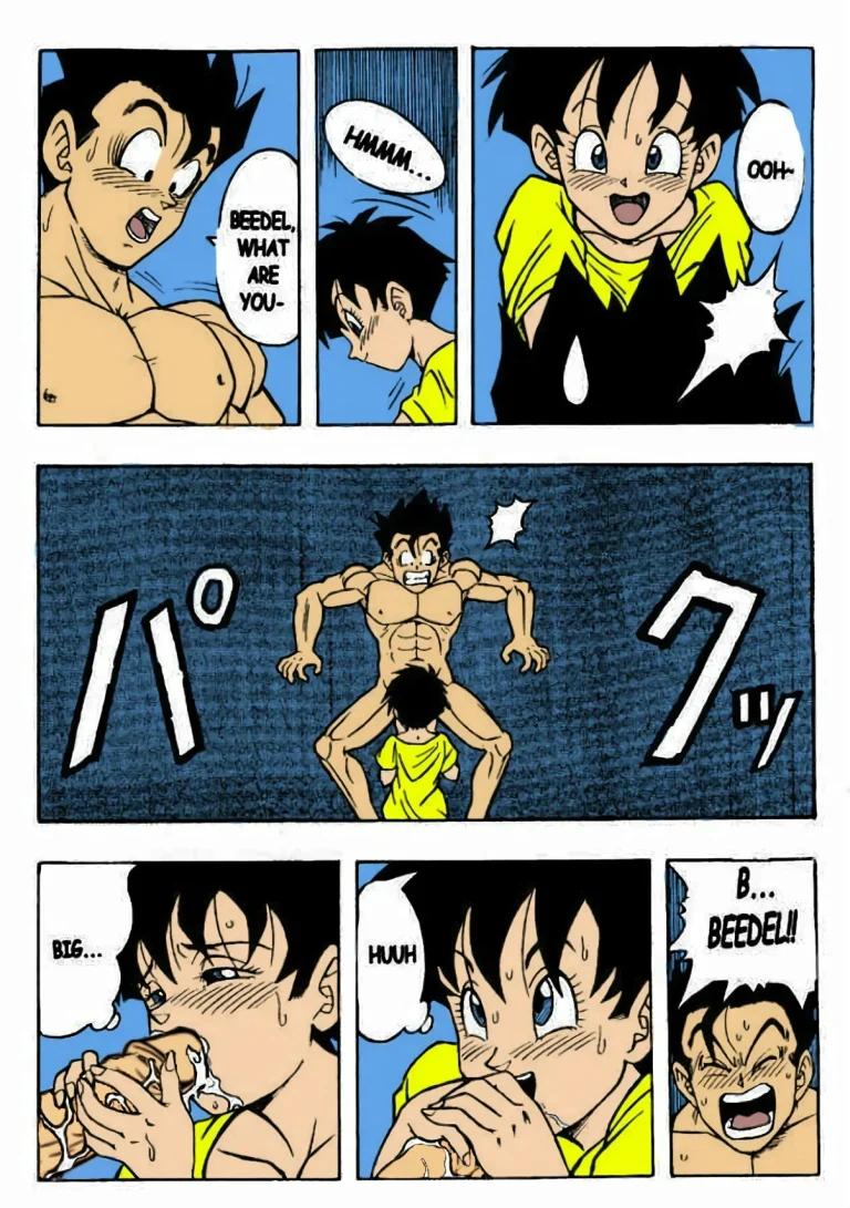 Dragon Ball H [Gohan X Videl (Colored)] porn comic picture 12