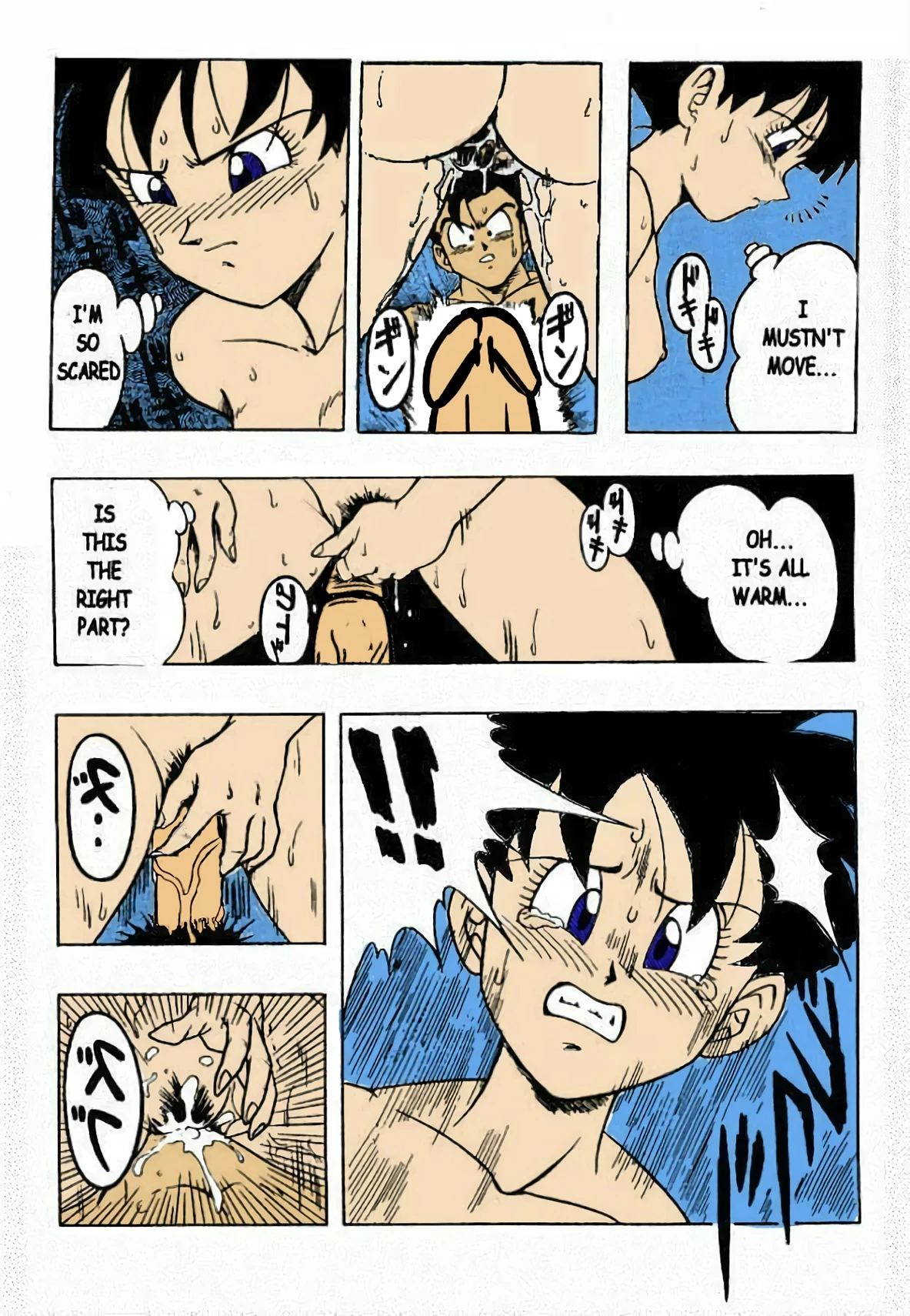 Dragon Ball H [Gohan X Videl (Colored)] porn comic picture 17